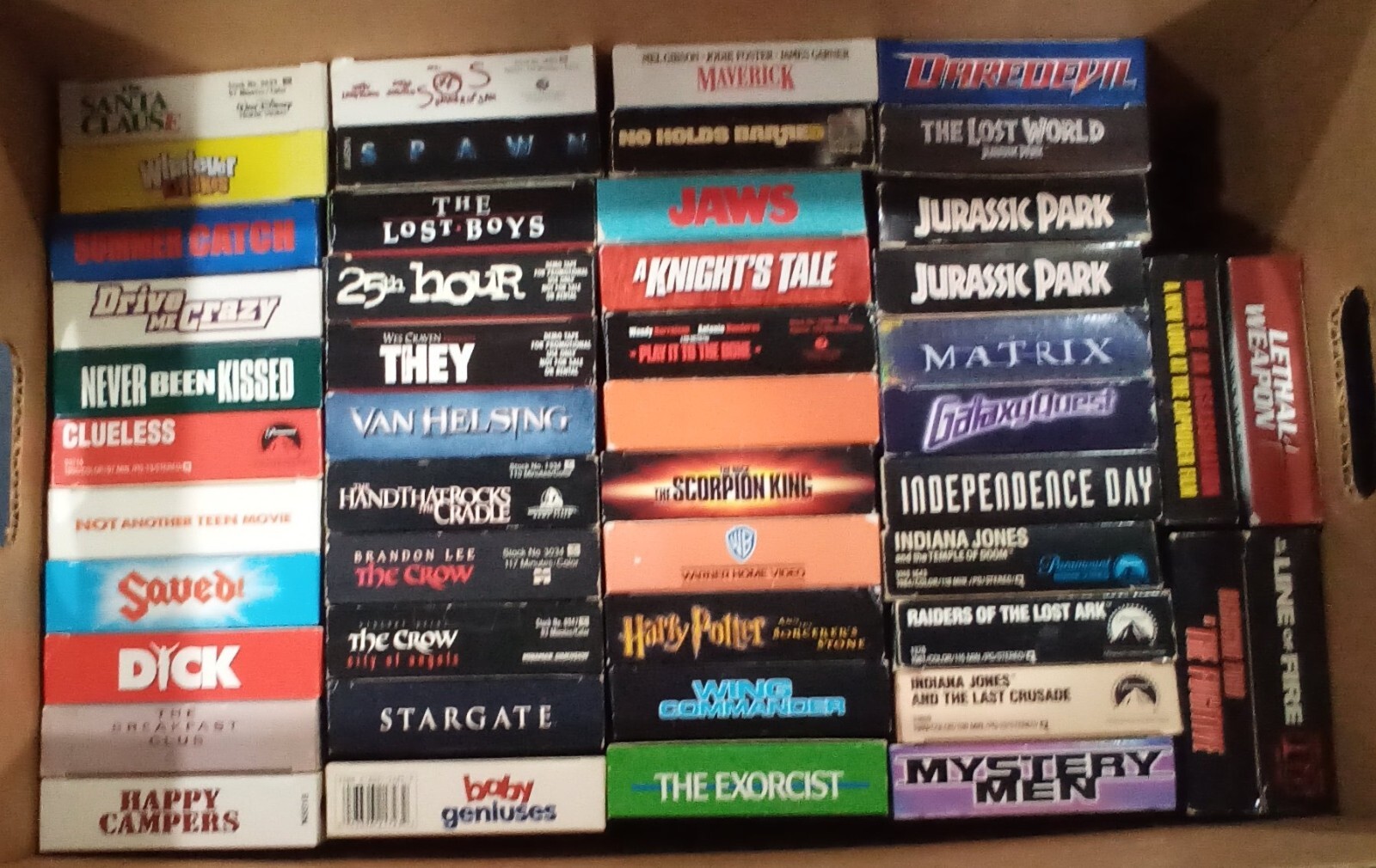 VHS Movies – Comedy – Action – SciFi – Drama – Family – Horror