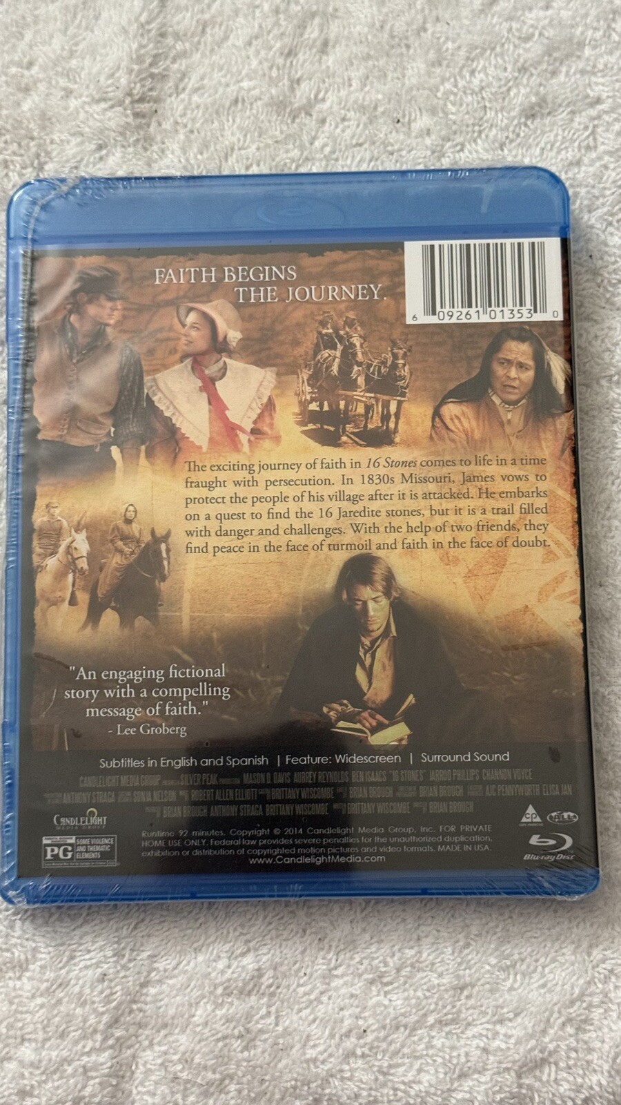 16 Stones (Blu-ray) Brand New In Wrap Sealed