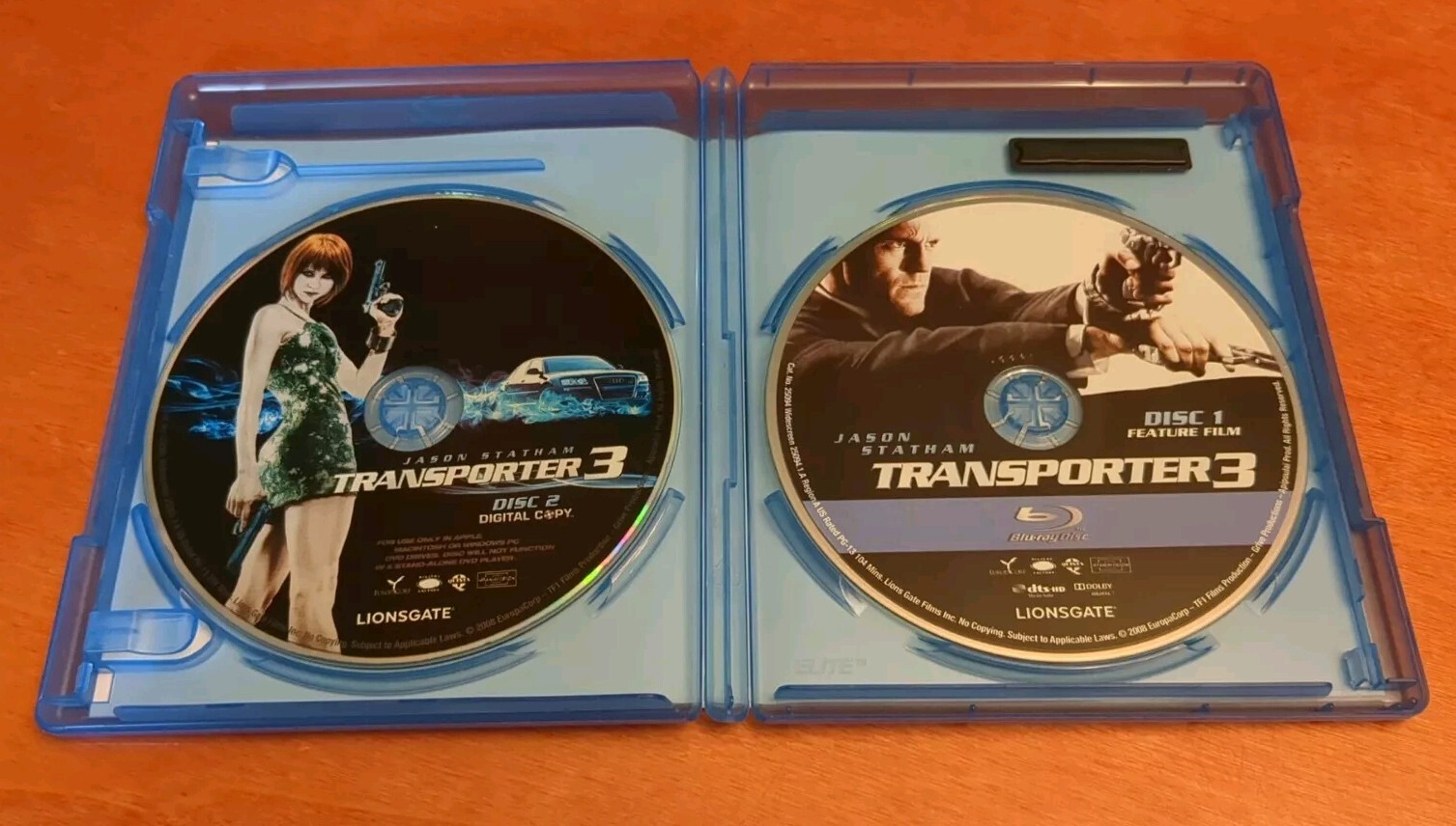 Transporter 3 Blu-ray Jason Statham Olivier Megaton Natalya Rudakova