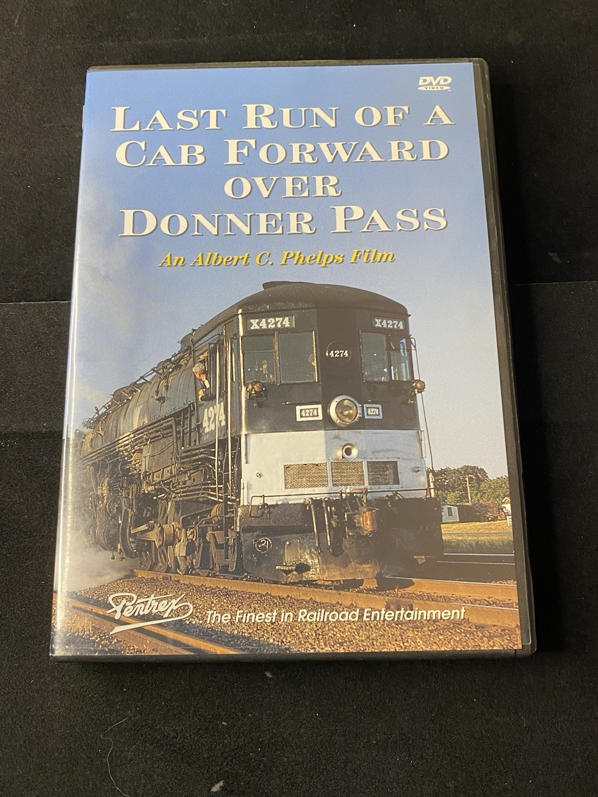 Pentrex Last Run of a Cab Forward over Donner Pass DVD Free Shipping