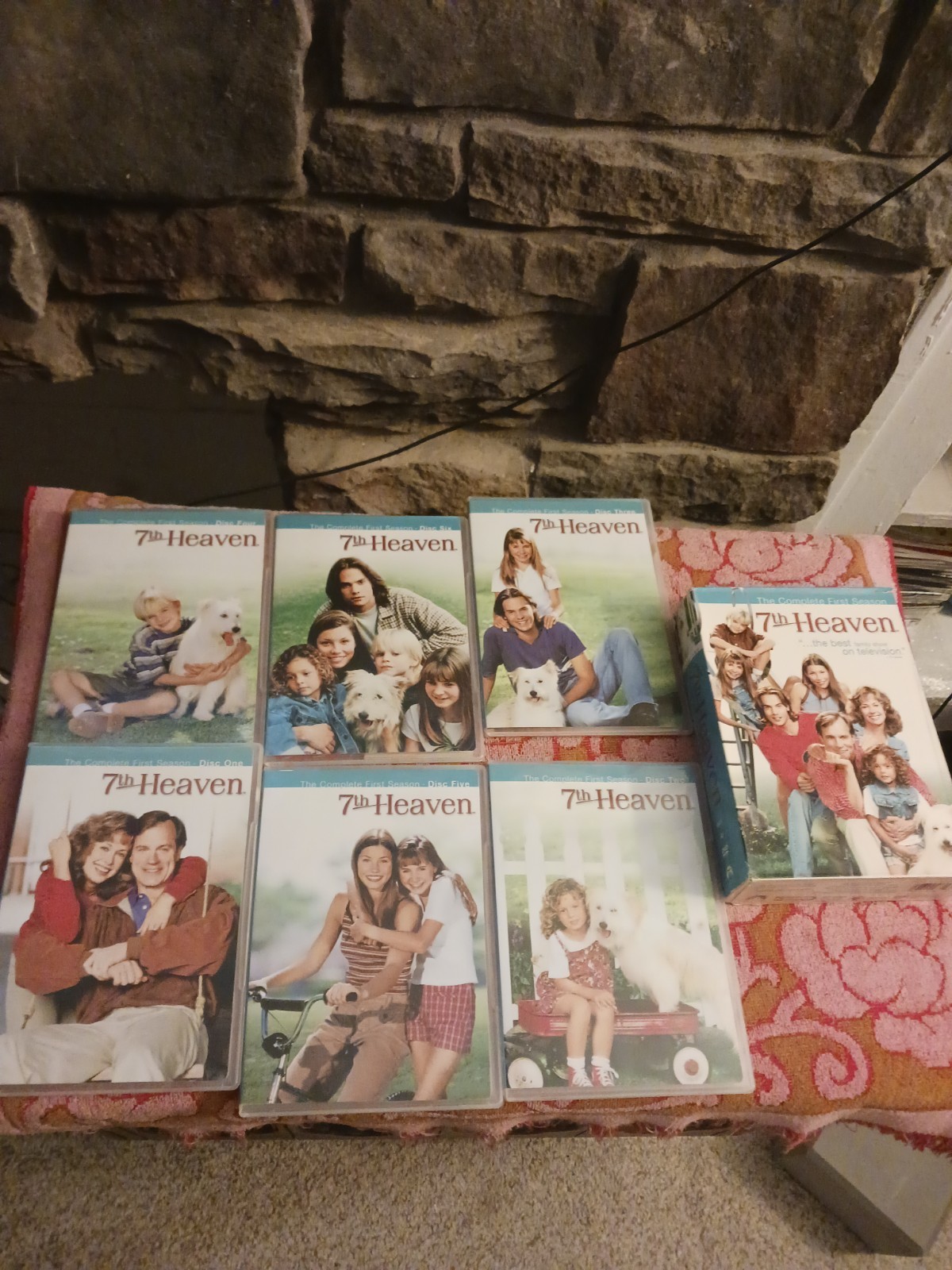 7th Heaven Season 1 2 first second lot tv series camden family stephen collins