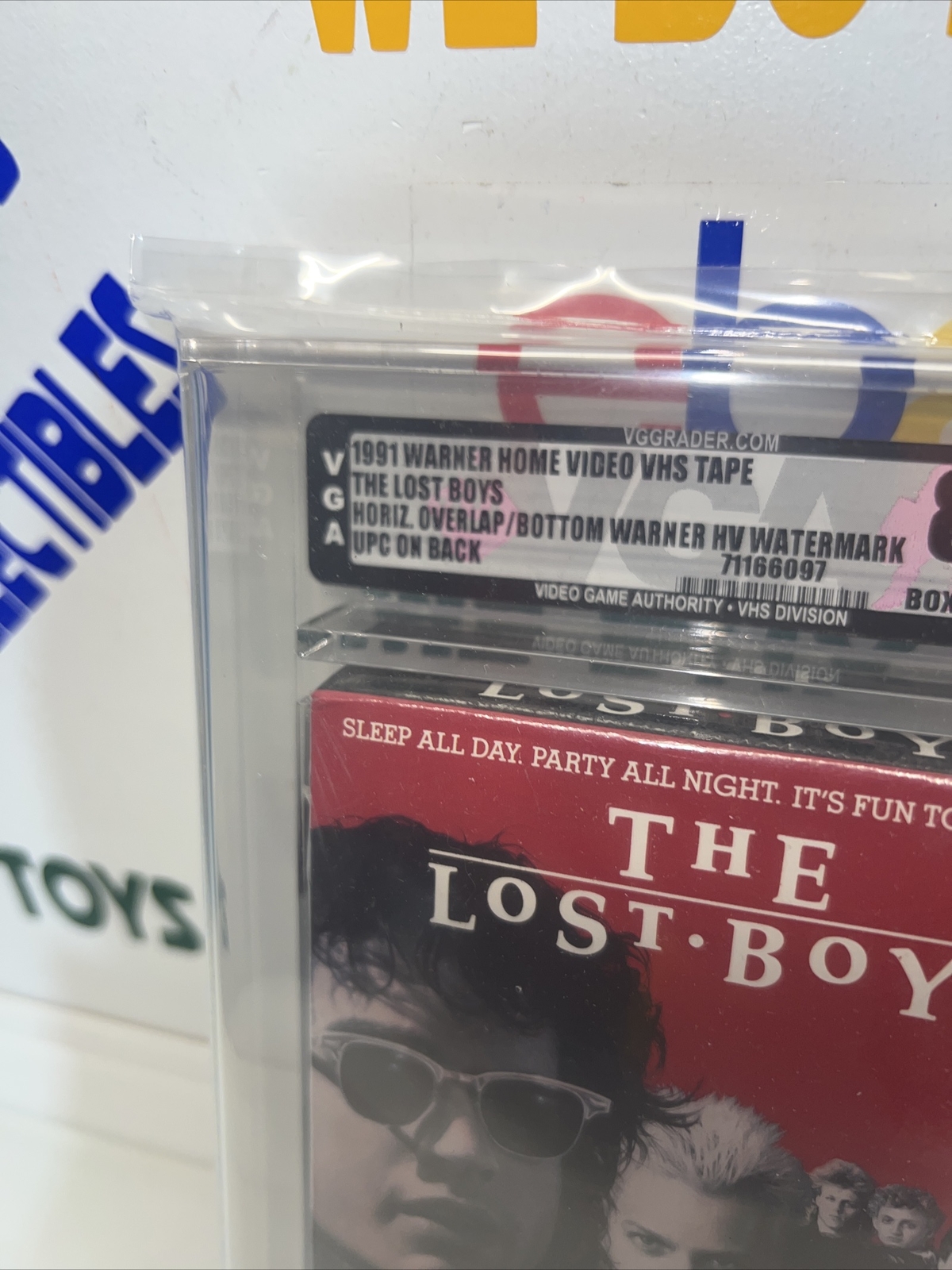 THE LOST BOYS (1991) *BRAND NEW*VHS MOVIE SEALED WARNER 80s HORROR VGA/AFA 80+