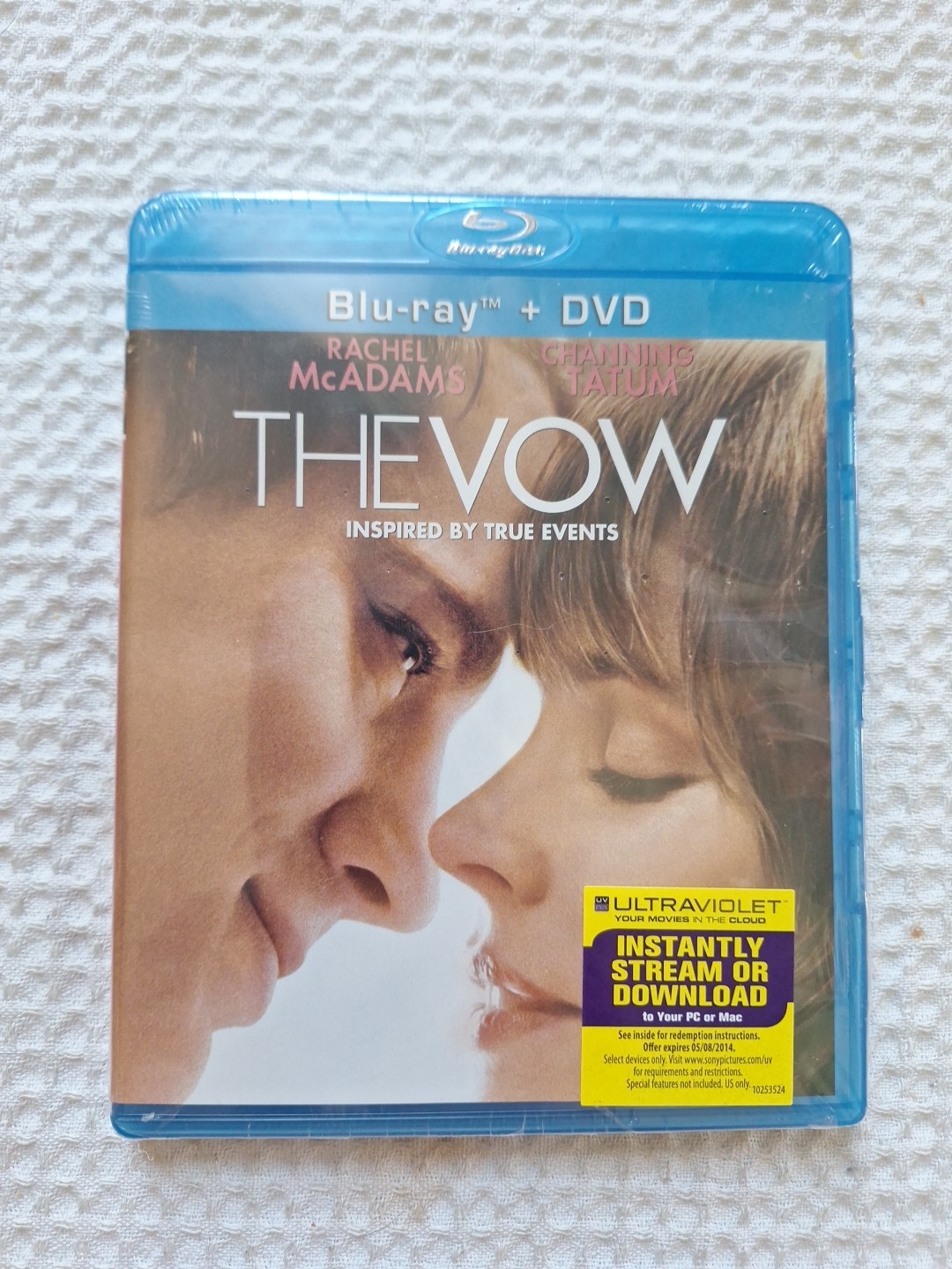The Vow (Blu-ray + DVD 2012 W/S) Rachel McAdams NEW Sealed Free Shipping !!!
