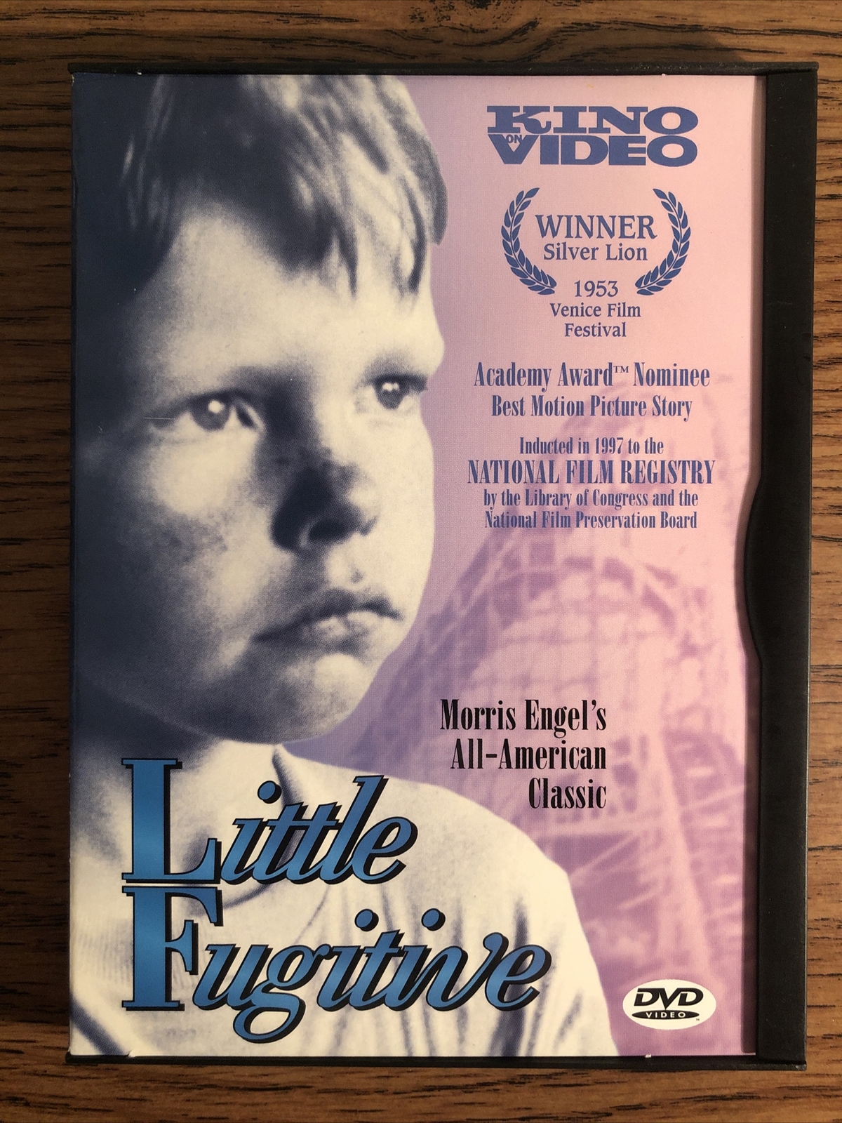 Little Fugitive DVD Original Snapcase Morris Engel VERY GOOD OOP RARE!