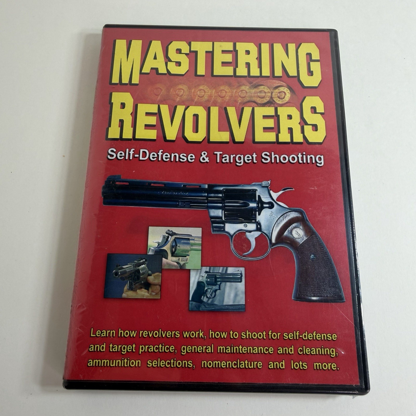 Mastering Revolvers Self Defense & Target Shooting DVD Sealed Gun Video