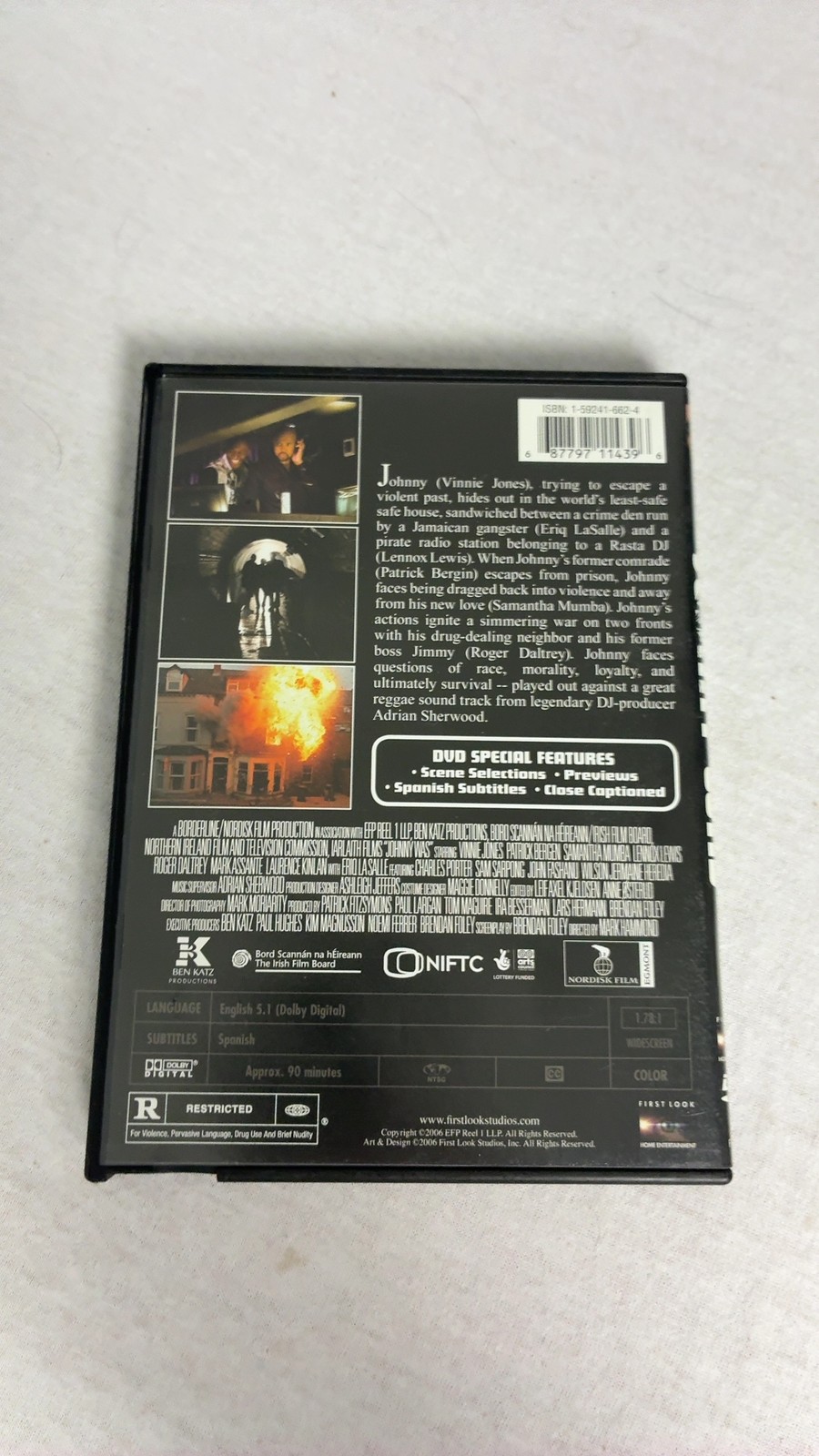 Alchemy / Millennium Johnny Was DVD Vinnie Jones **Save up to 45%**