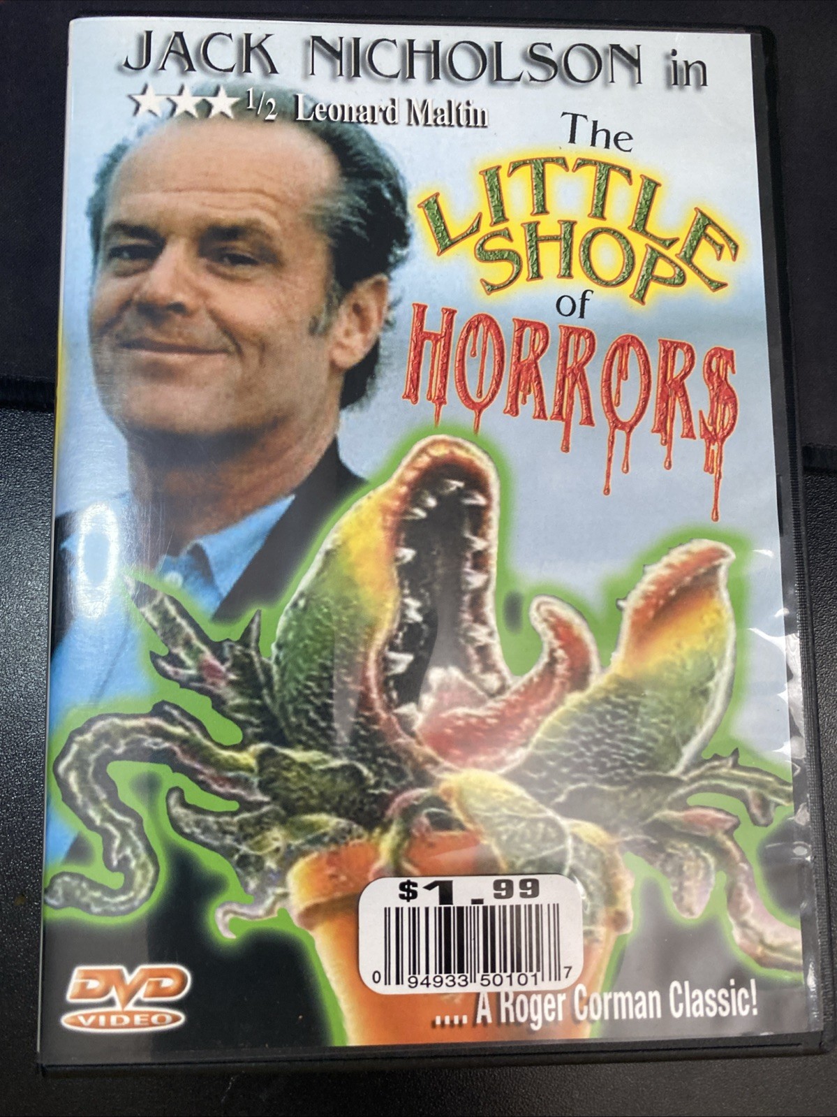 The Little Shop of Horrors DVD Roger Corman, Jack Nicholson Vina Distribution Ed