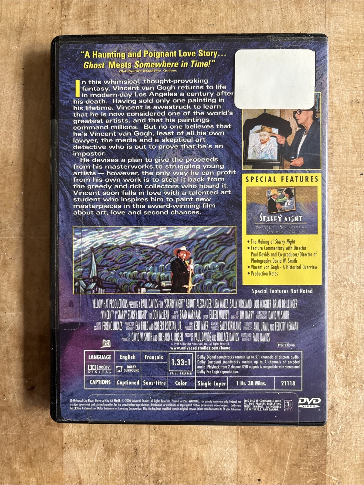 Starry Night (DVD, 2000)