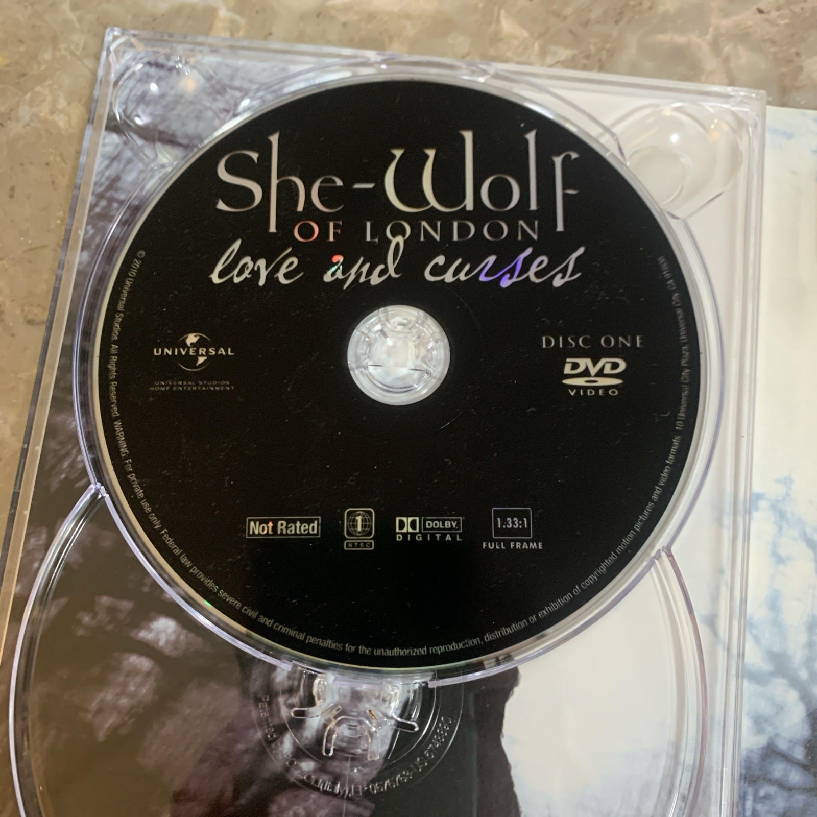 She-Wolf of London DVD Set Love and Curses The Complete Series 4 Disc Kate Hodge