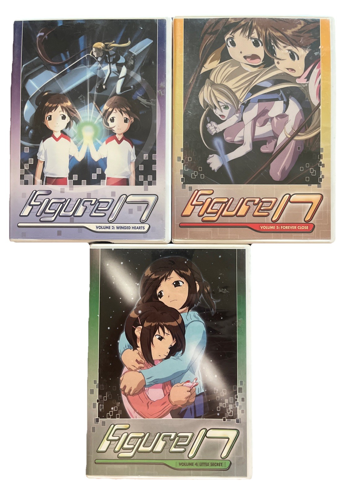 Figure 17 – Vol. 2,4,5,- Anime DVD Set Lot Of 3