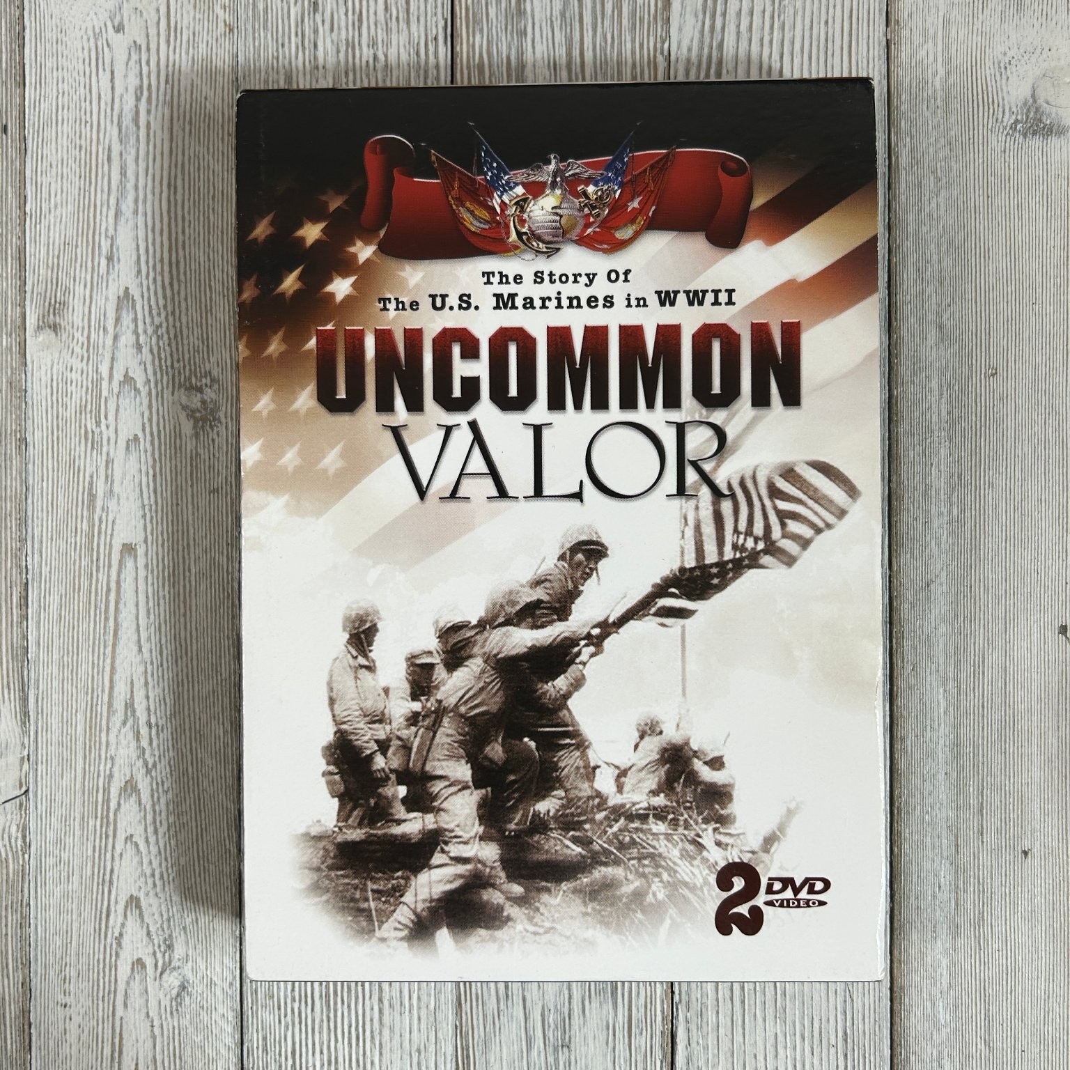 Uncommon Valor: The U.S. Marines in WWII 2006 DVD Documentary WWII History