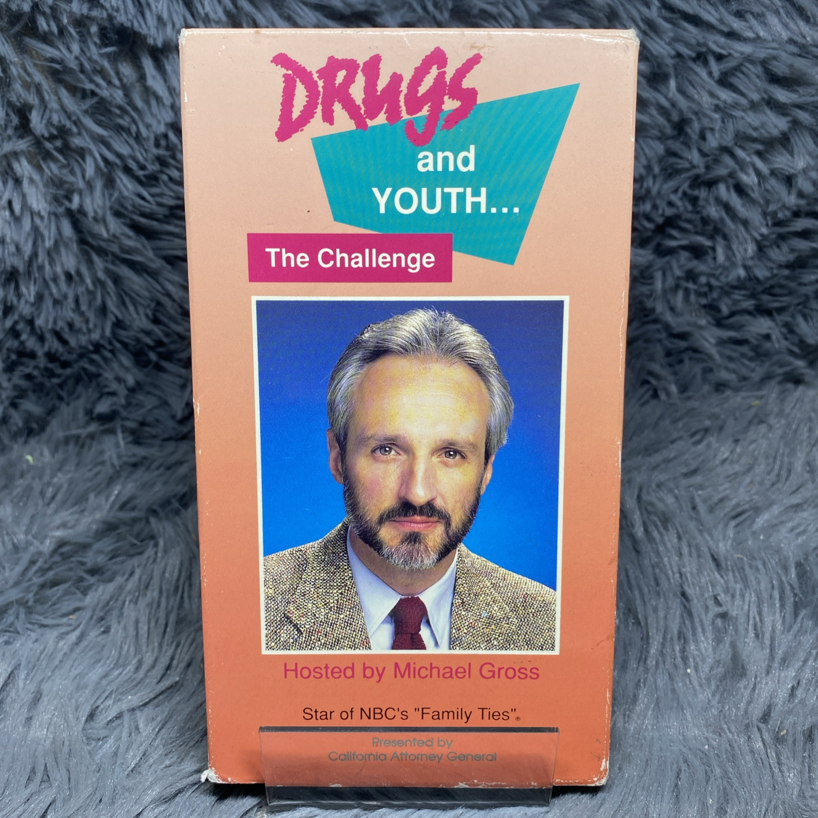 Drugs and Youth The Challenge VHS Tape NBC Michael Gross Educational Program