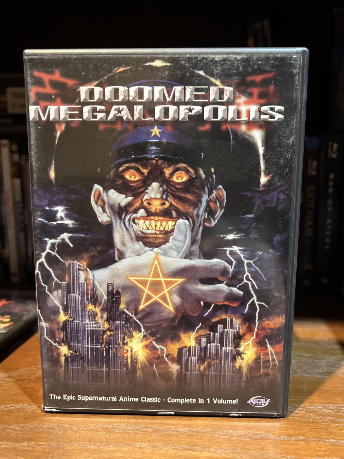 Doomed Megalopolis 2-DVD Complete Anime Series Eps 1-4 Supernatural ADV Films