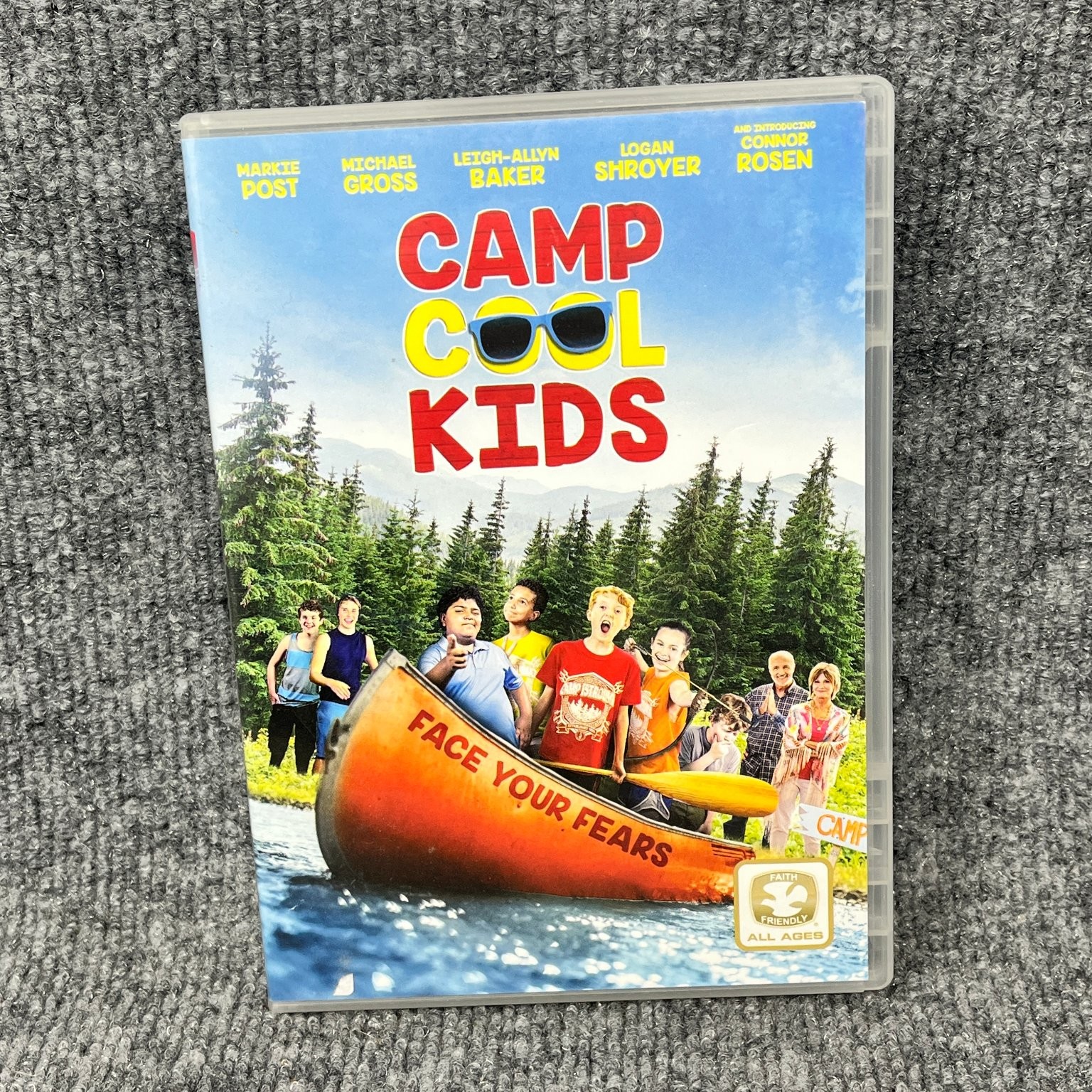 Camp Cool Kids DVD 2017 Marlee Post Michael Gross Faith Friendly Family Movie