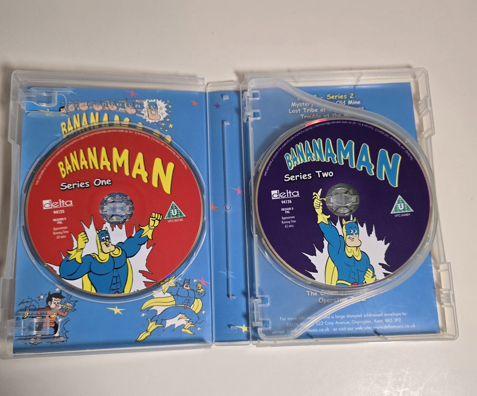Bananaman The Ultimate Collection DVD Box Set Complete Series PAL region 0