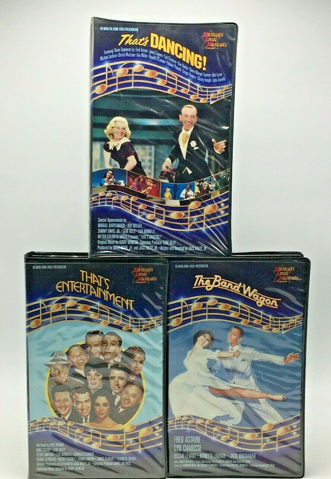 3 MGM Great Musical Collection:That’s Entertainment-That’s Dancing-Band Wagon