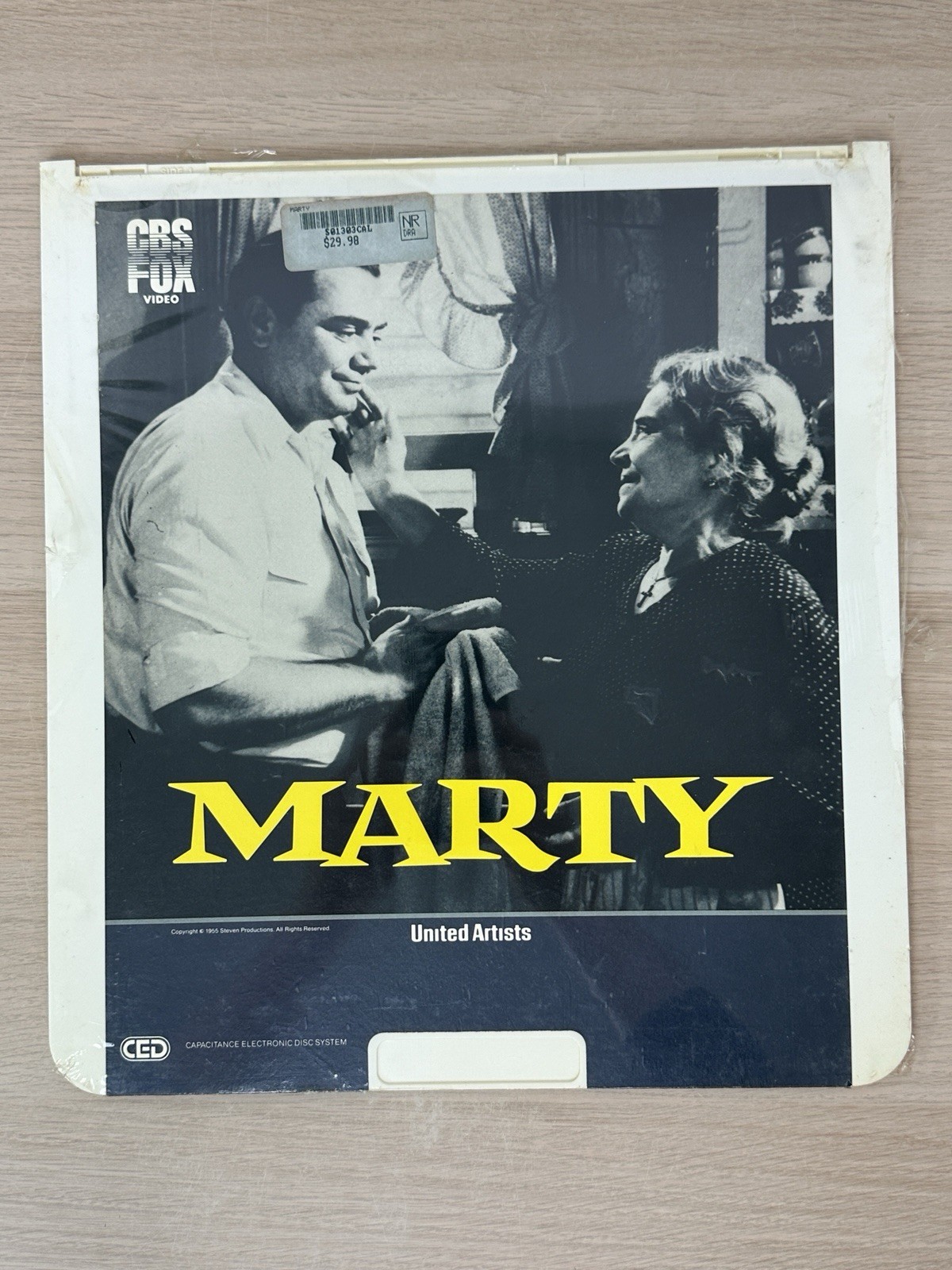 SEALED Marty for Vintage RCA Selectavision VideoDisc (CED) Disc Players