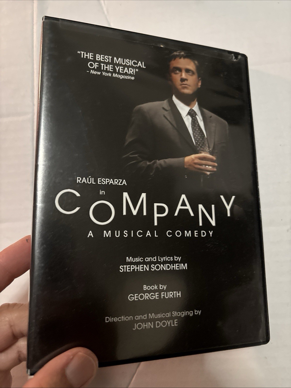 Company (DVD, 2008) Broadway Musical Raul Esparza, Stephen Sondheim Comedy