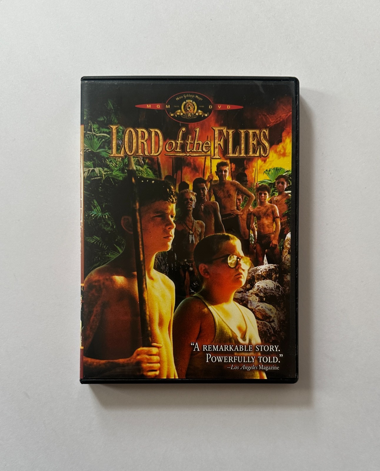 Harry Hook LORD OF THE FLIES (1990) Balthazar Getty/Chris Furrh | 2001 DVD
