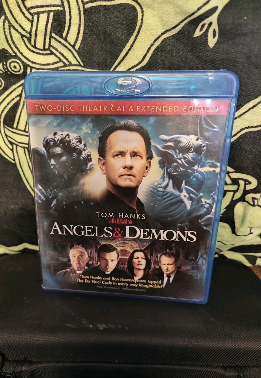Robert Langdon Trilogy Blu-ray Tom Hanks, Extended Cut, Two-Disc Set, Franchise