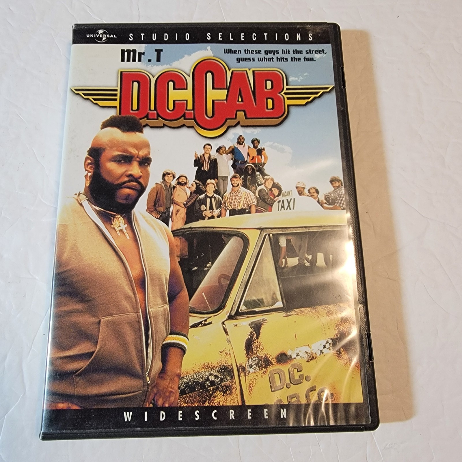 D.C. DC Cab DVD 1983 Mr. T Adam Baldwin Gary Busey Charlie Barnett Irene Cara