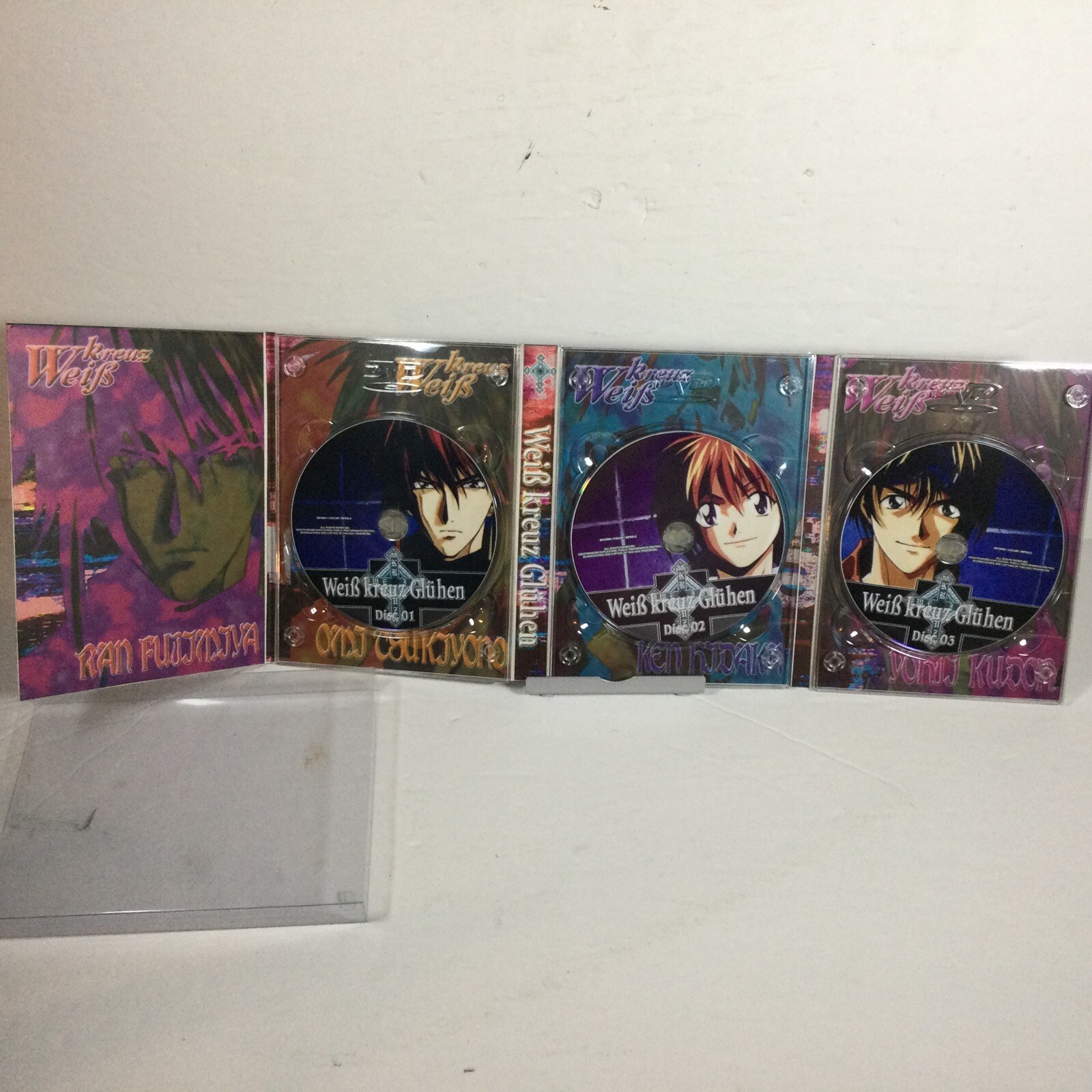 -Rare- WeiB kreuz Gluhen the TV Animation Series ANIME (DVD) OOP, Free Shipping