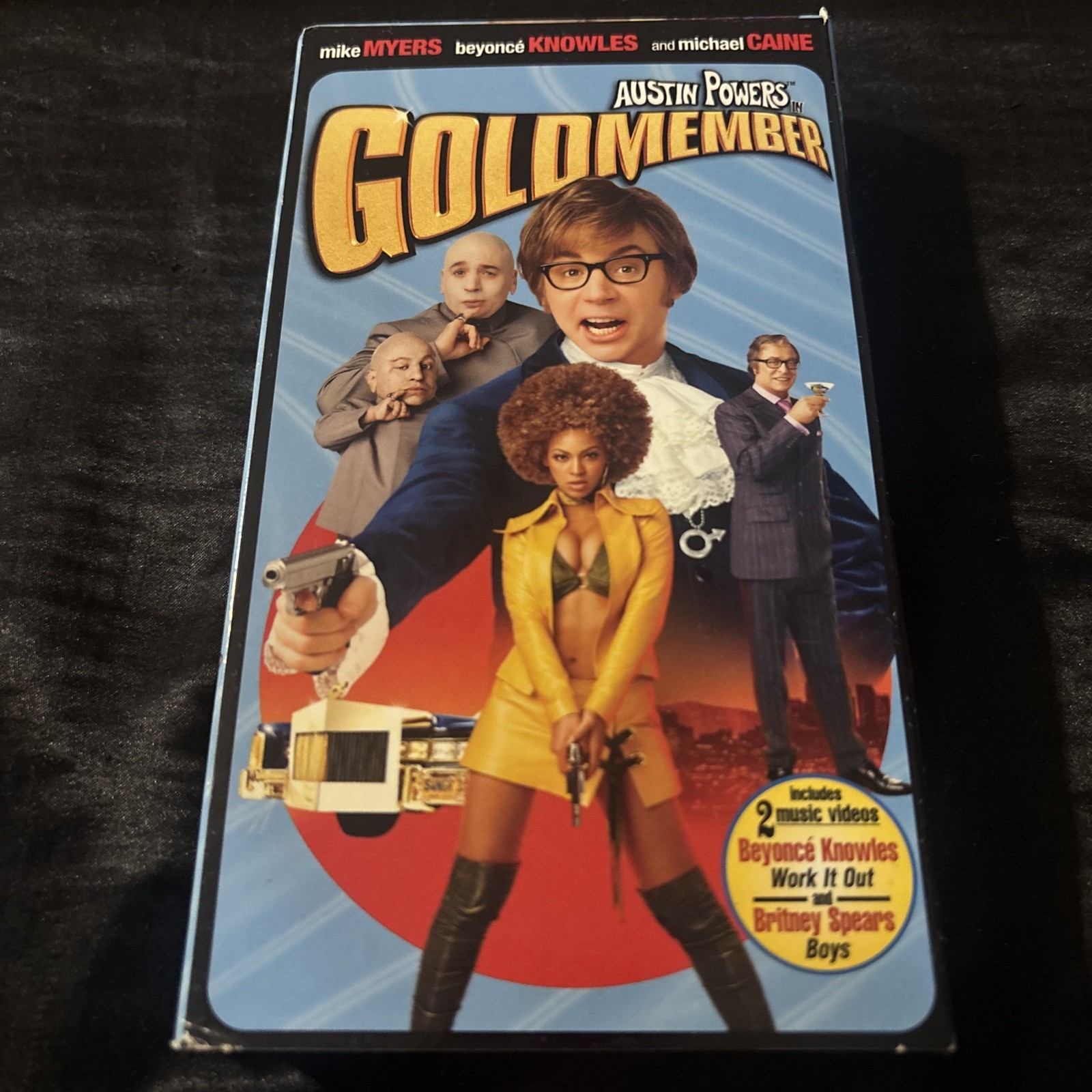 New Line Home Video Austin Powers VHS Lot 1-3 w/ shrek: Mike Myers