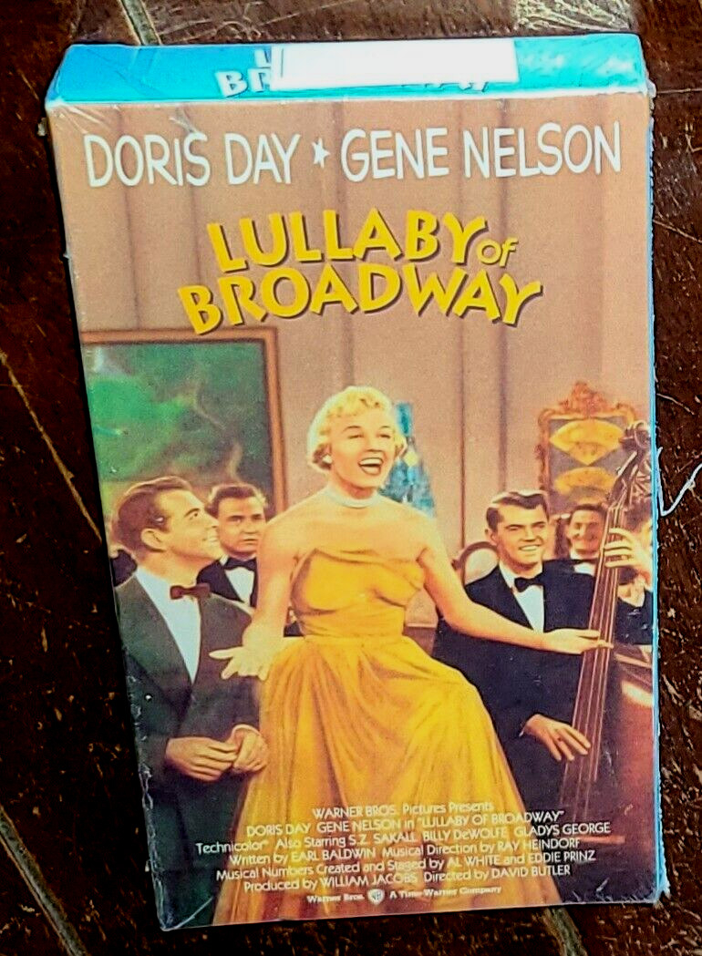 Lullaby of Broadway (VHS, 1992, Warner Bros.) Doris Day/Gene Nelson!