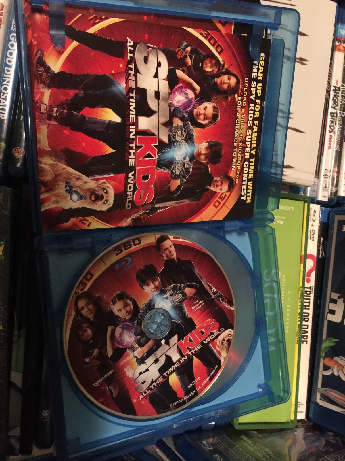 Spy Kids: All the Time in the World (Blu-ray Disc, 2011, 3-Disc Set) 3D ..