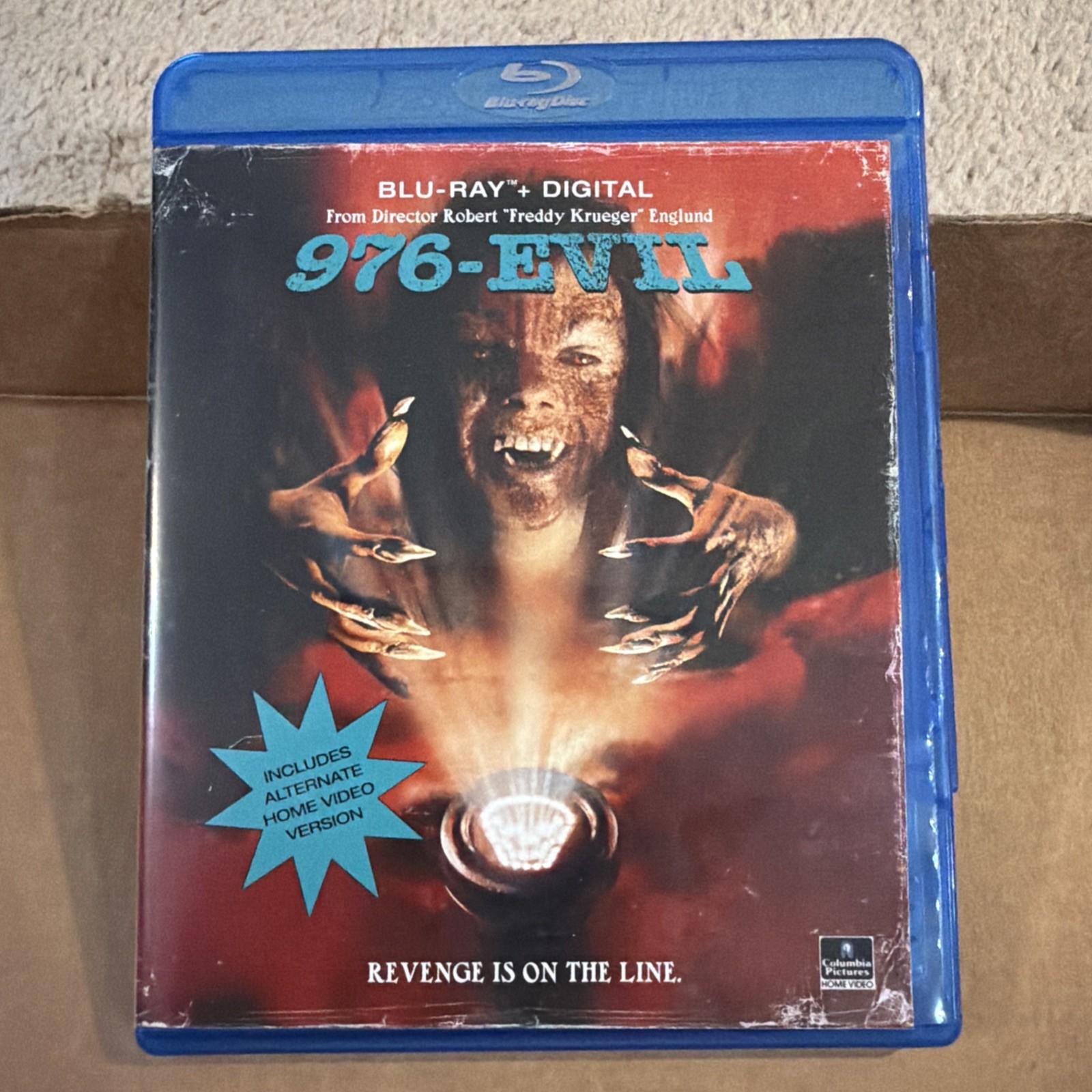 976-Evil Blu-ray A Robert Englund Film Stephen Geoffreys 80s Horror RARE OOP