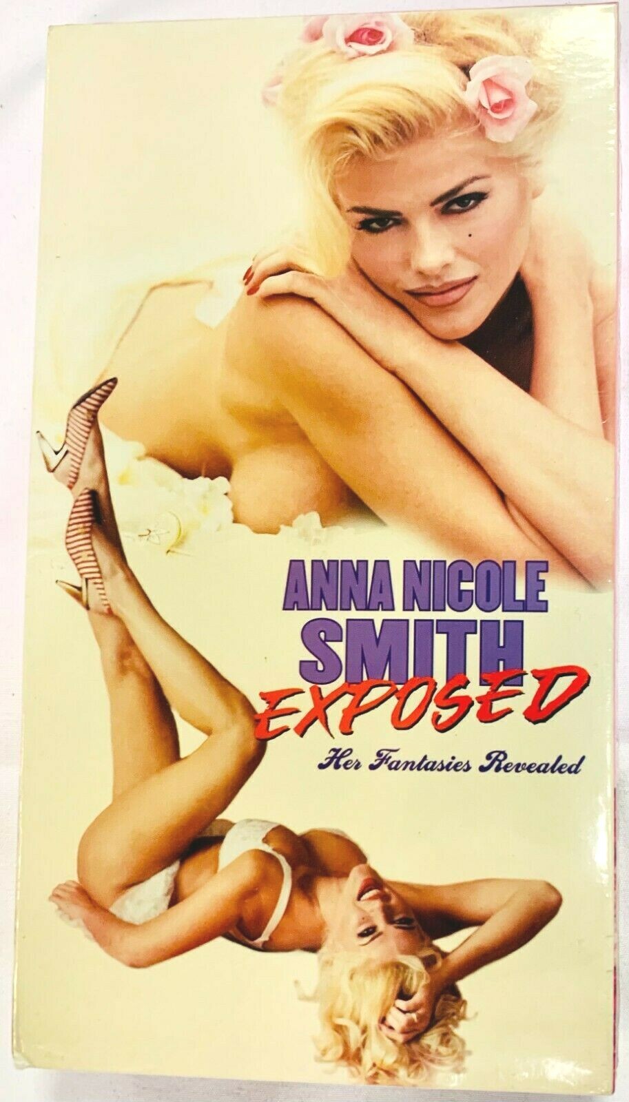 Anna Nicole Smith Exposed Fantasies Revealed 1990’s VHS- NEW RARE SEALED