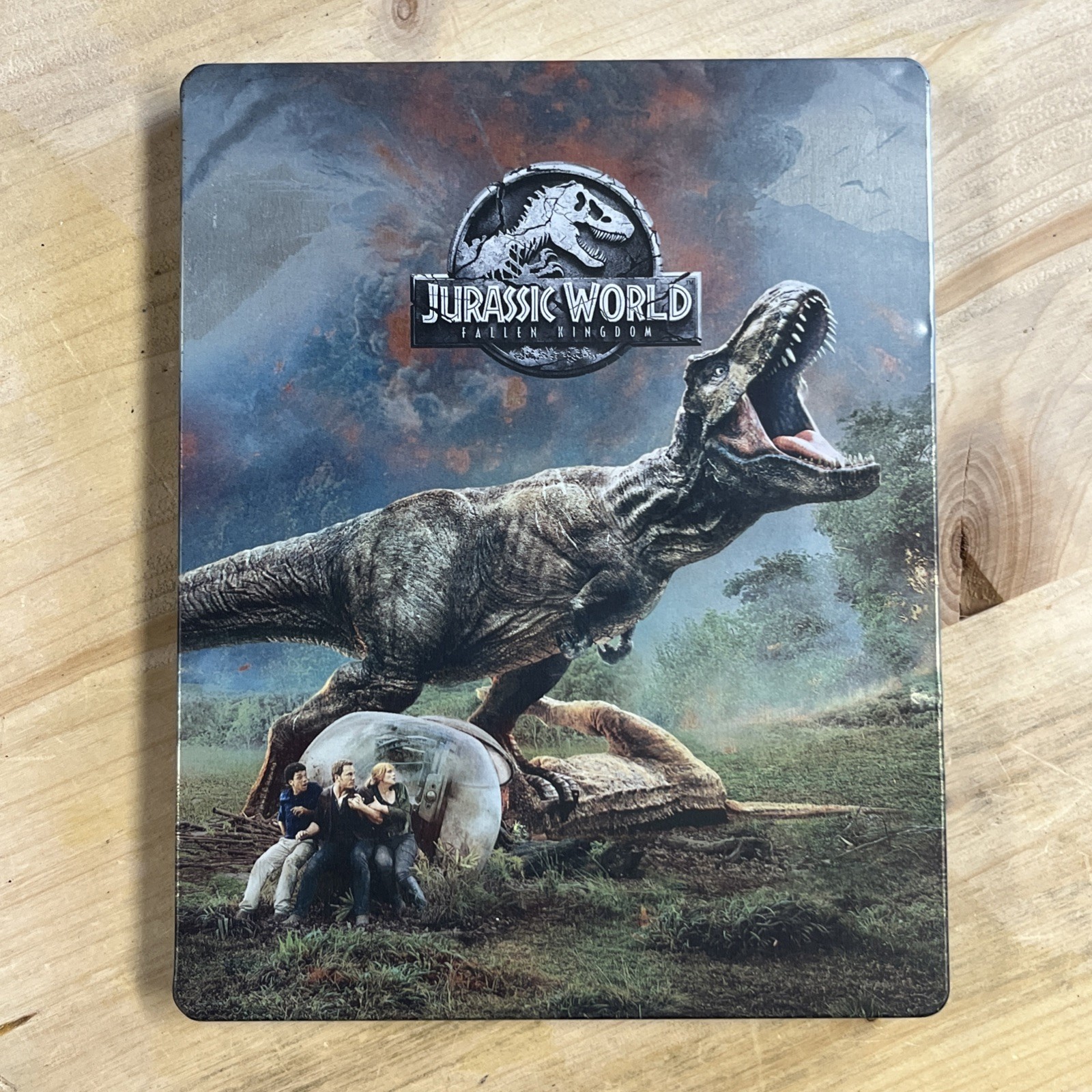 Jurassic World Fallen Kingdom Blu Ray Steelbook