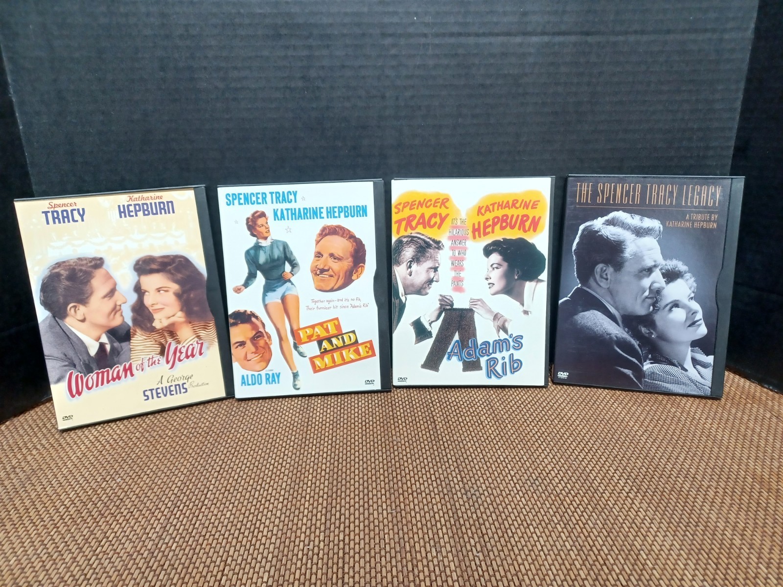 Lot Of 4 Katherine Hepburn & Spencer Tracy Movies DVD