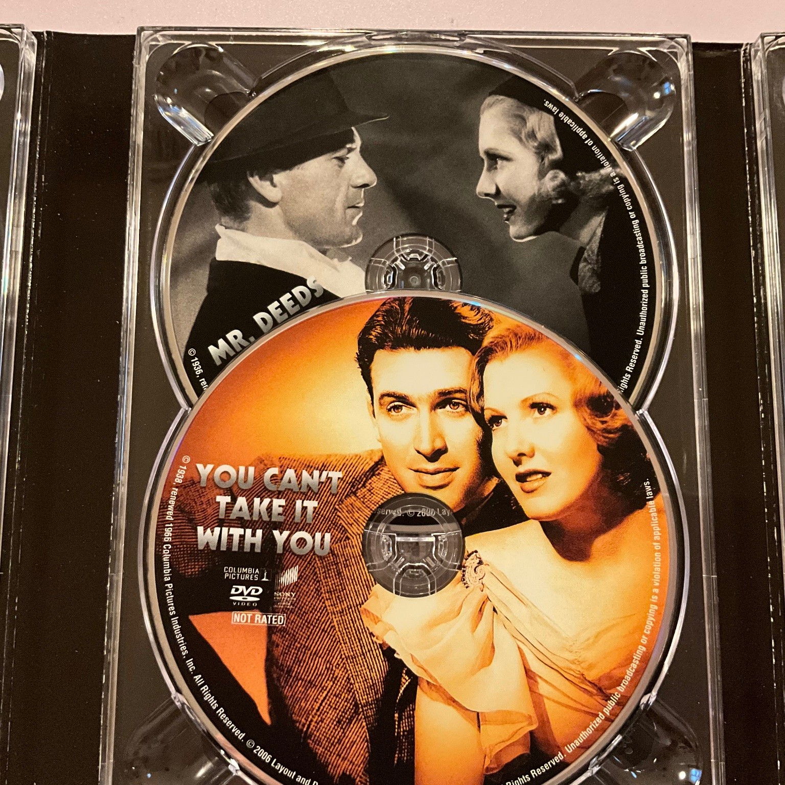 The Premiere Frank Capra Collection DVD 2006 5 Films Bonus Scrapbook