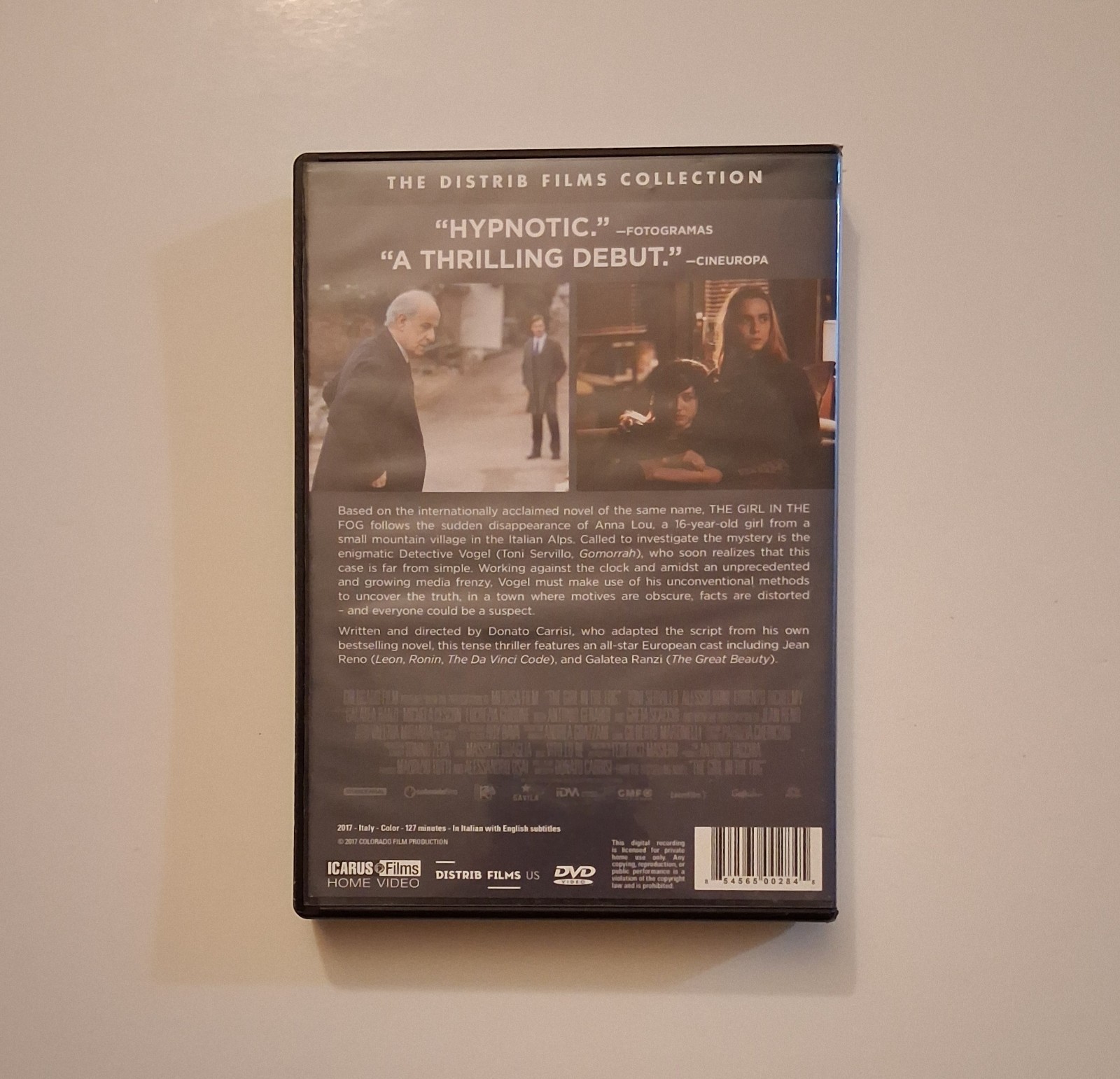 The Girl in the Fog (DVD, 2017)