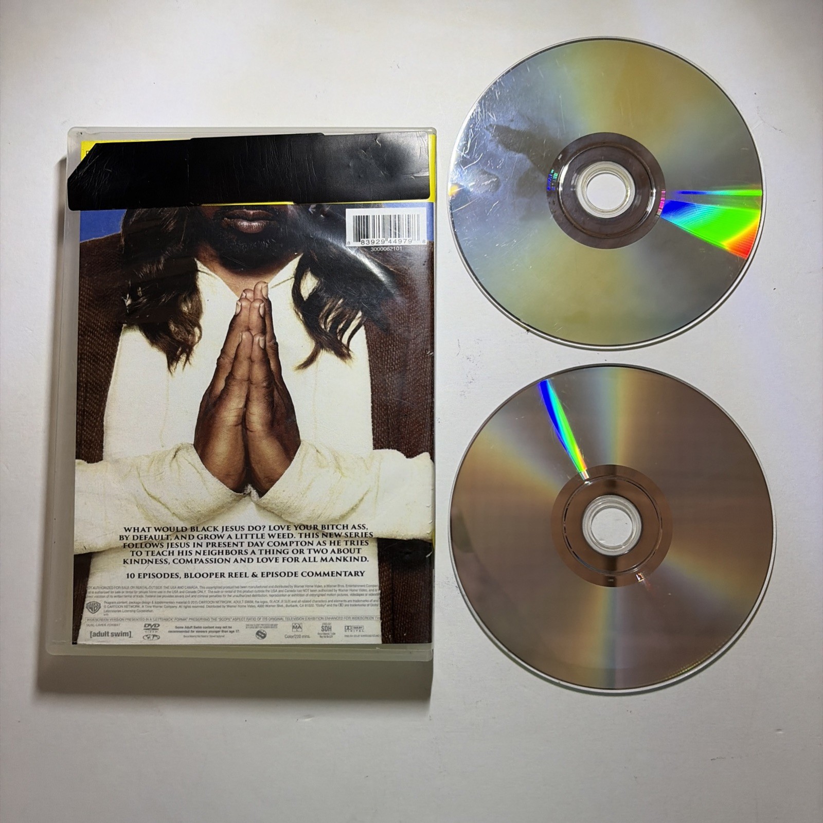 Black Jesus: Season 1 DVD (Adult Swim, 2-Discs, 2014)