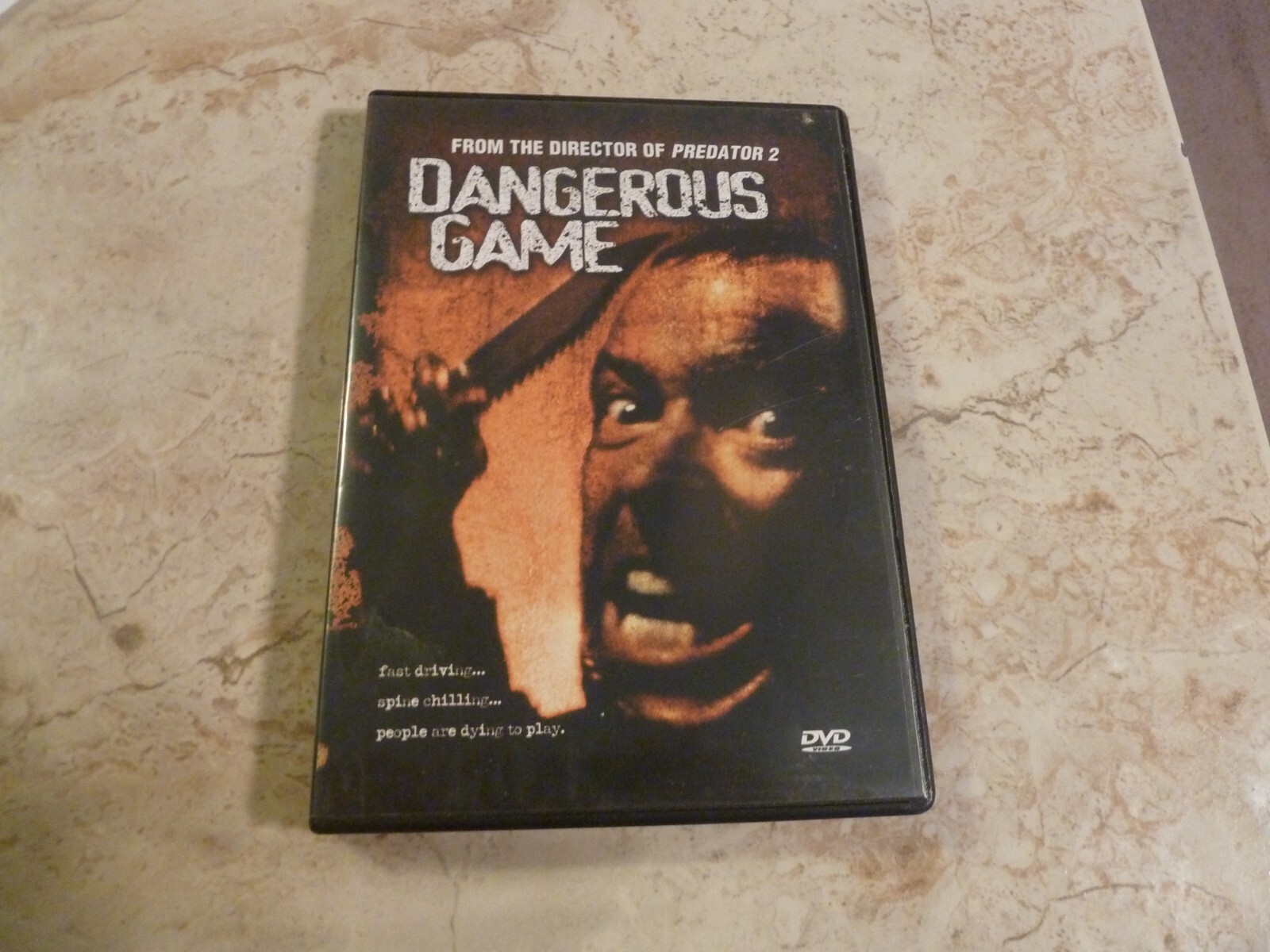 Dangerous Game DVD Horror RARE!! OOP 2001 STEPHEN GRAVES STEPHEN HOPKINS