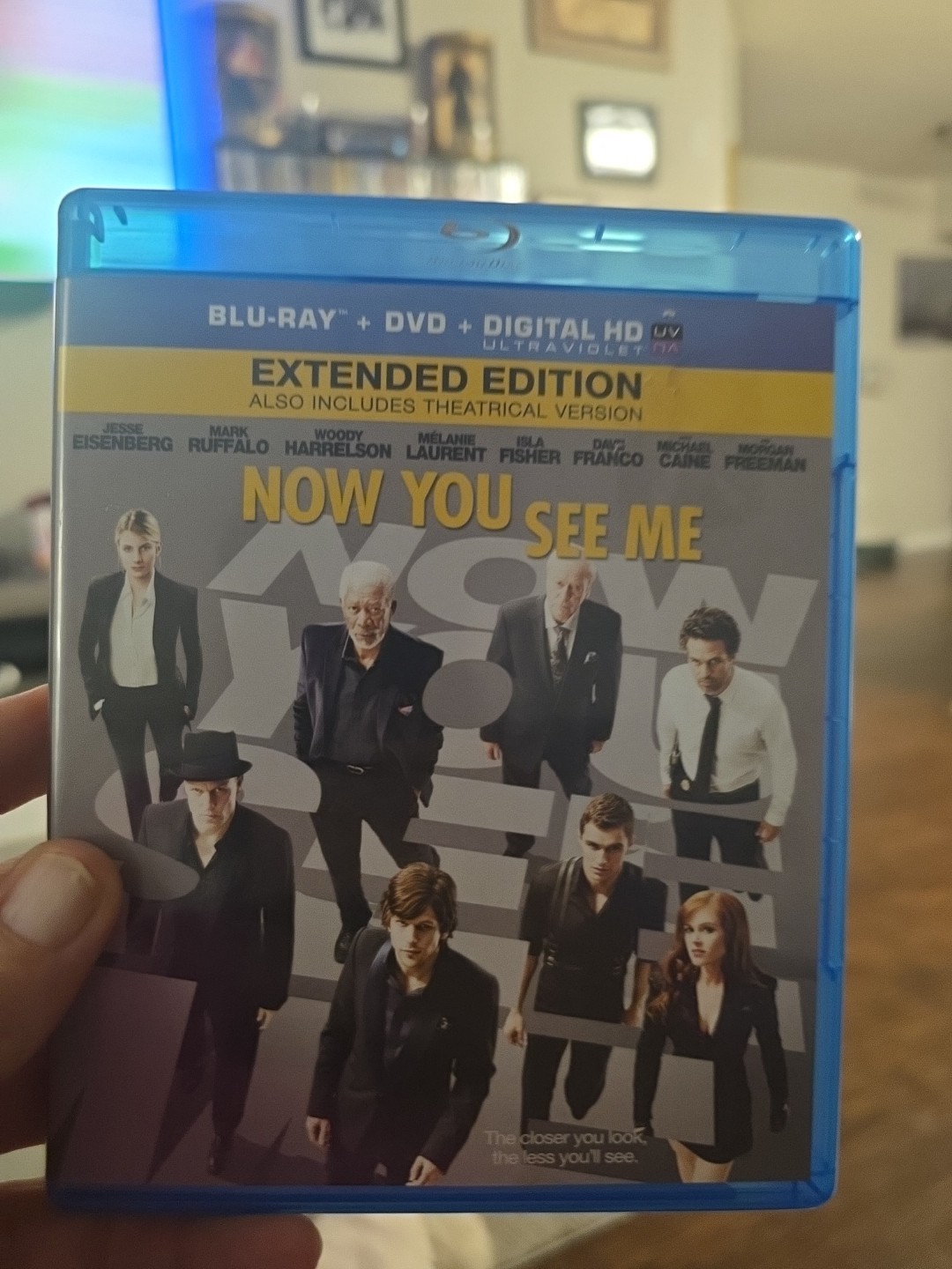 Now You See Me (Extended Edition, Blu-ray, DVD, No Digital 2013)