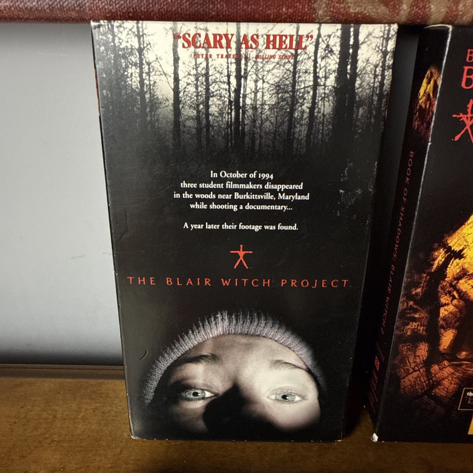 Blair Witch Project 1 & 2 Sticks & Stones Curse Of The Blair Witch Lot Of 4 VHS