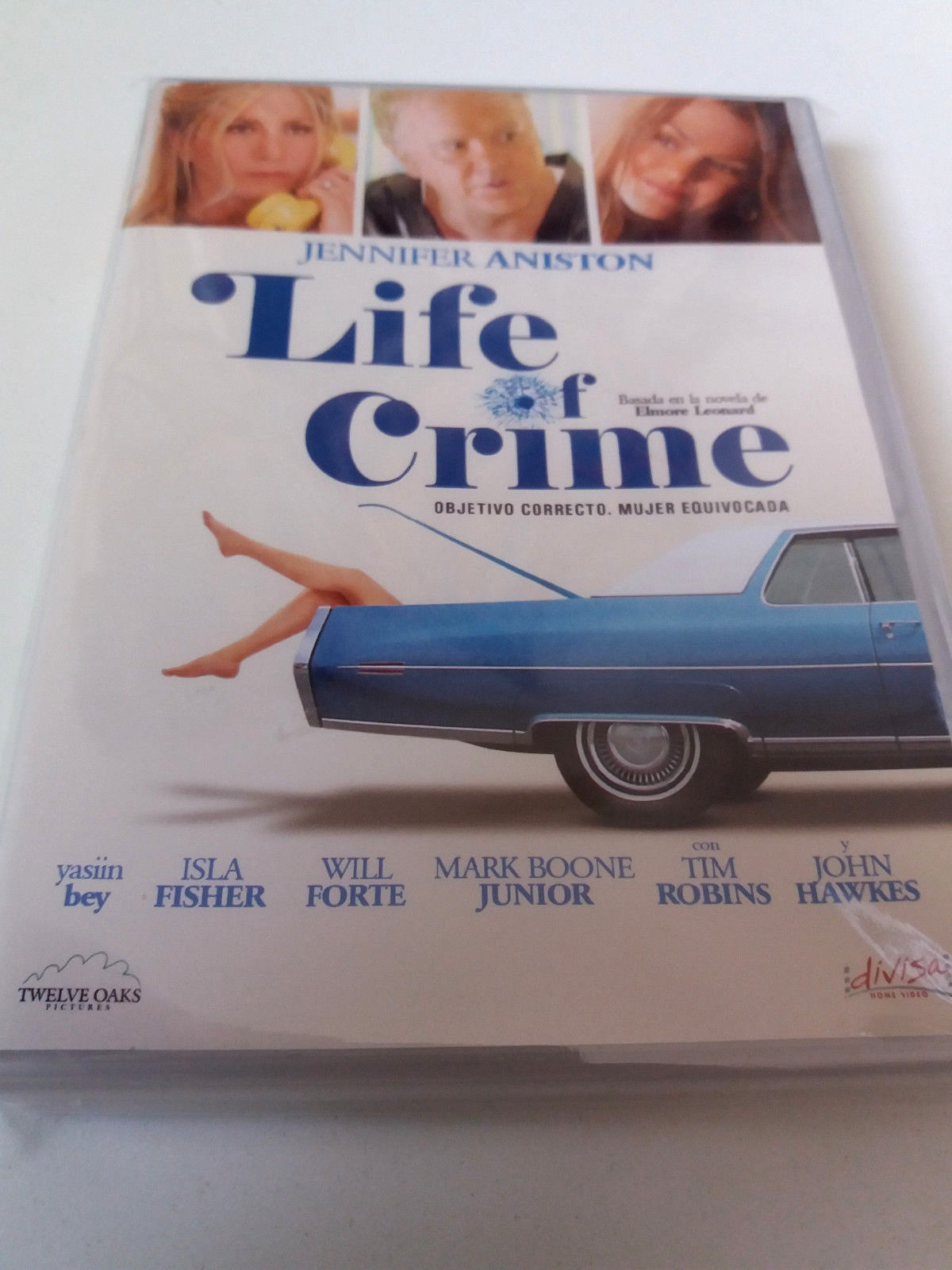 Dvd “Life Crime” Elmore Leonard Daniel Schechter Jennifer Aniston Tim Robbins