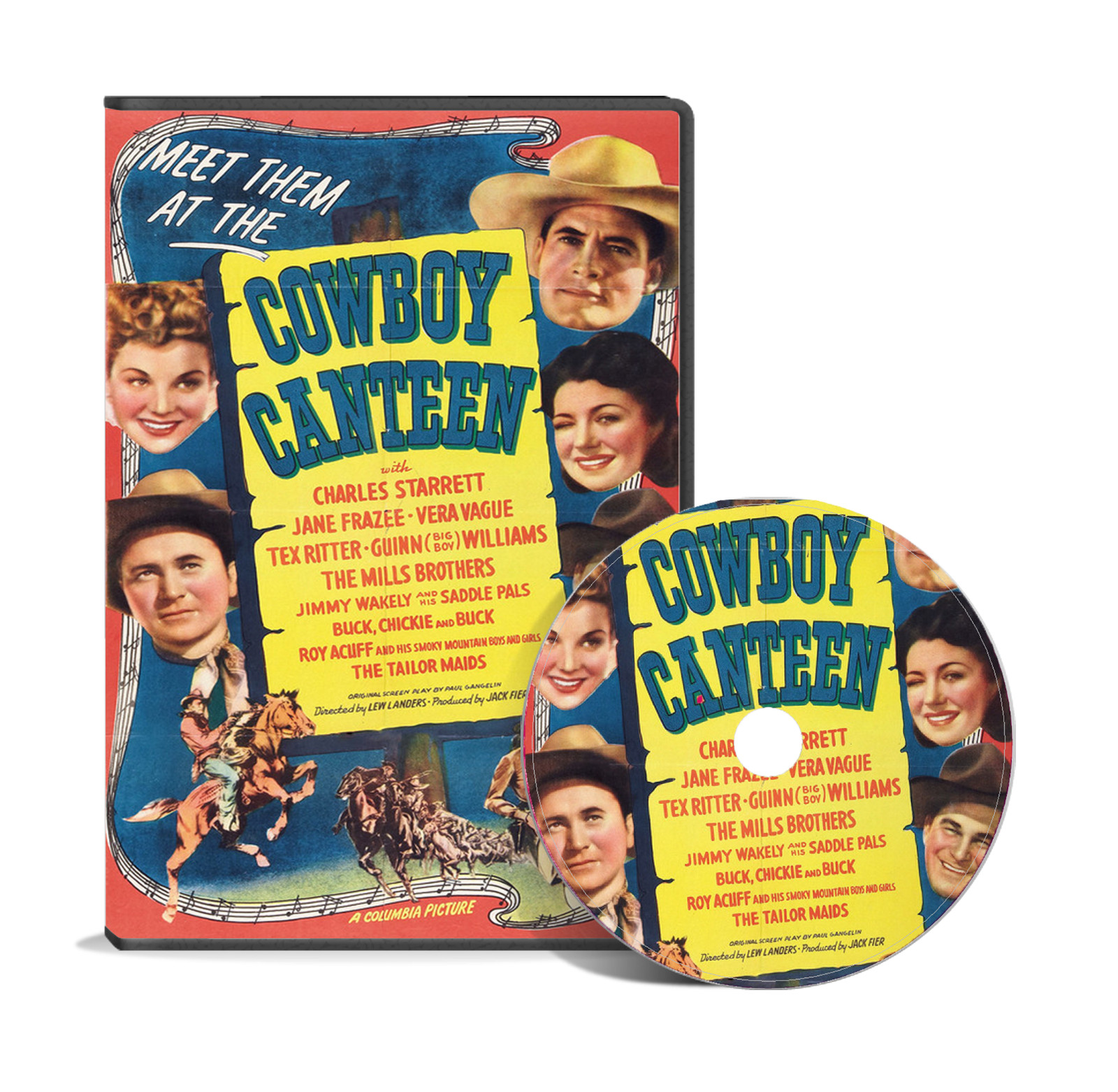 Cowboy Canteen (1944) Action, Drama, Music, Romance, War, Western DVD