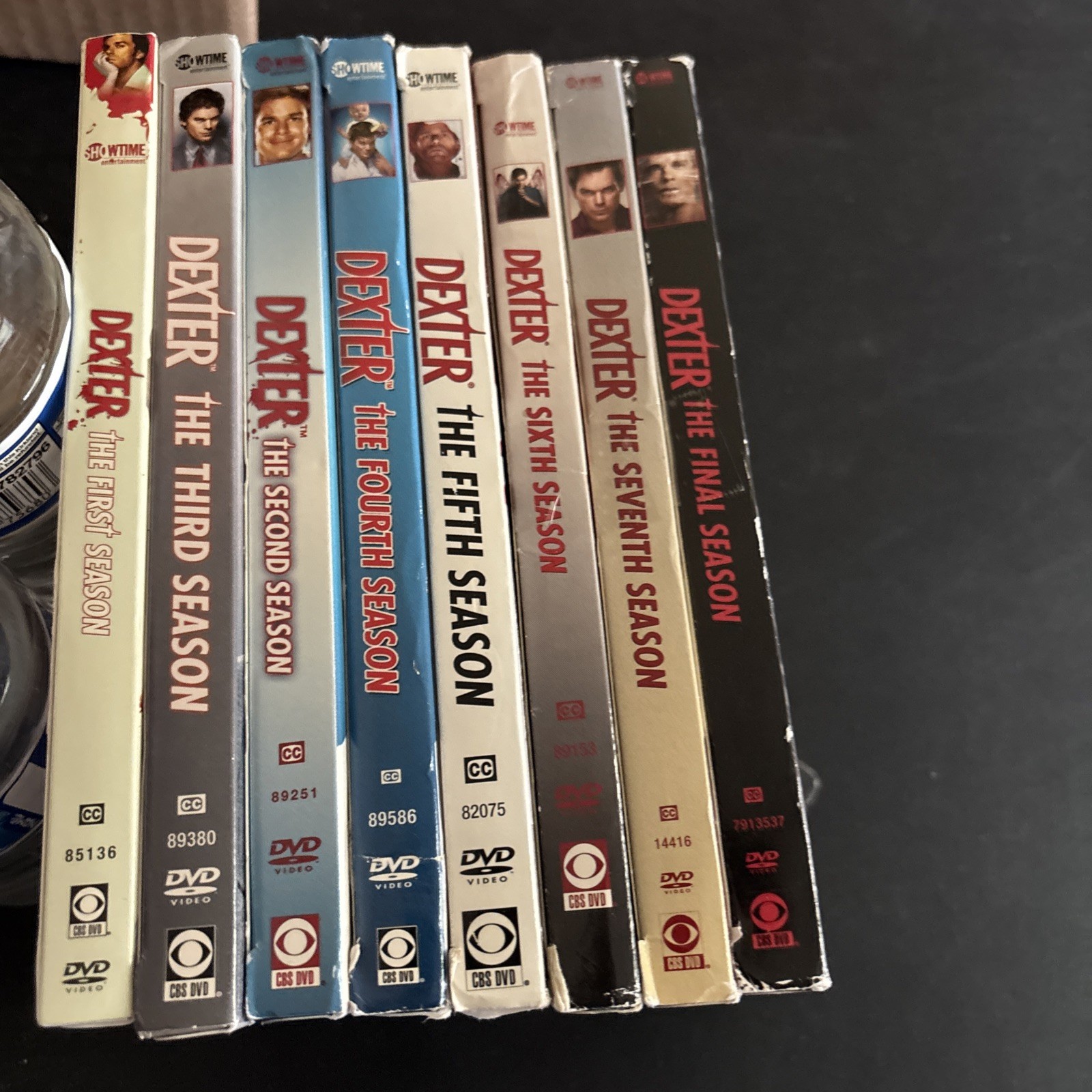 Dexter TV Series DVDs Lot of Five Seasons 1-8 Boxed Sets Preowned