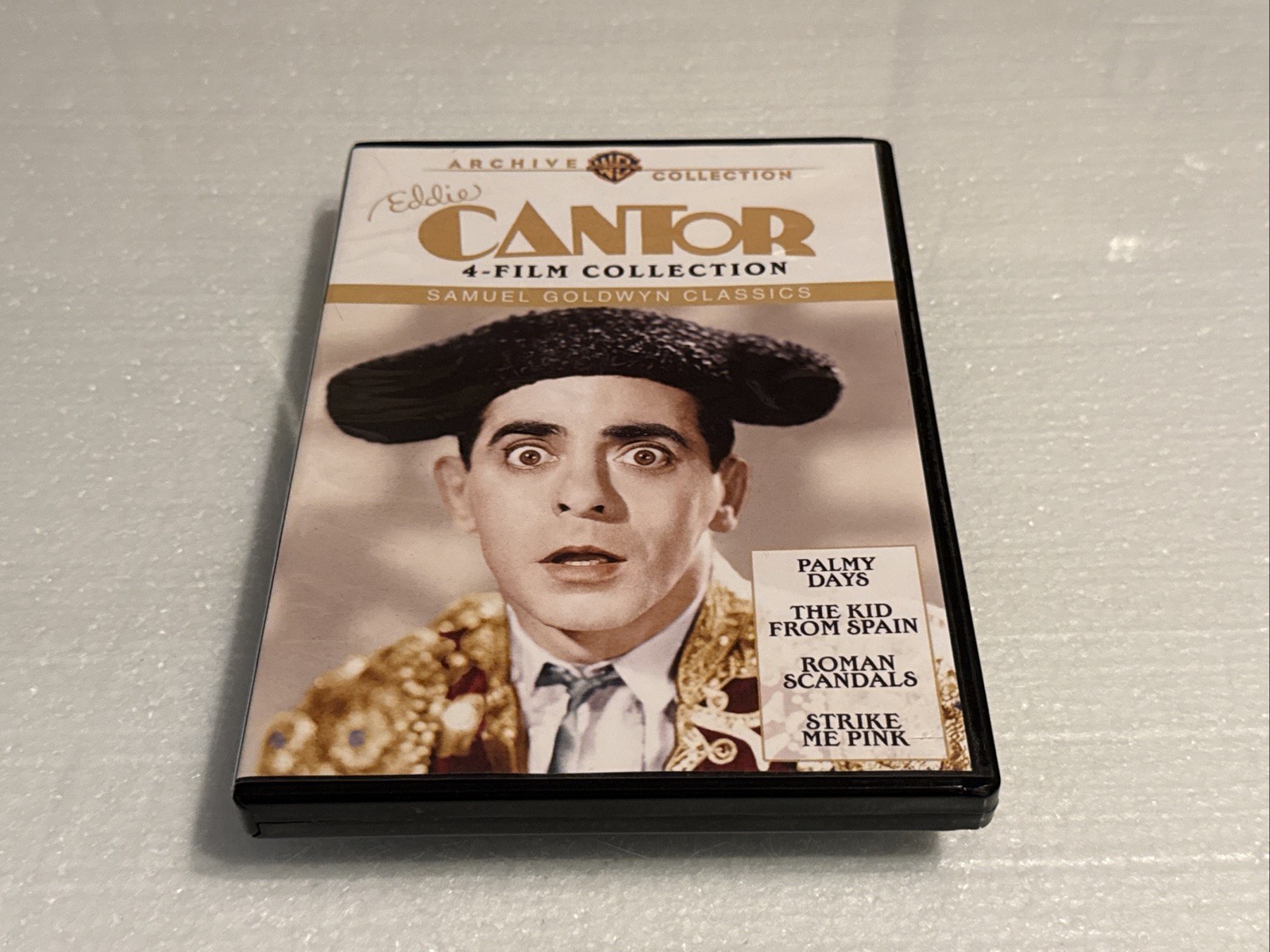 [C] Eddie Cantor 4-Film Collection Samuel Goldwyn Classics (DVD, WARNER, 4 FILM)