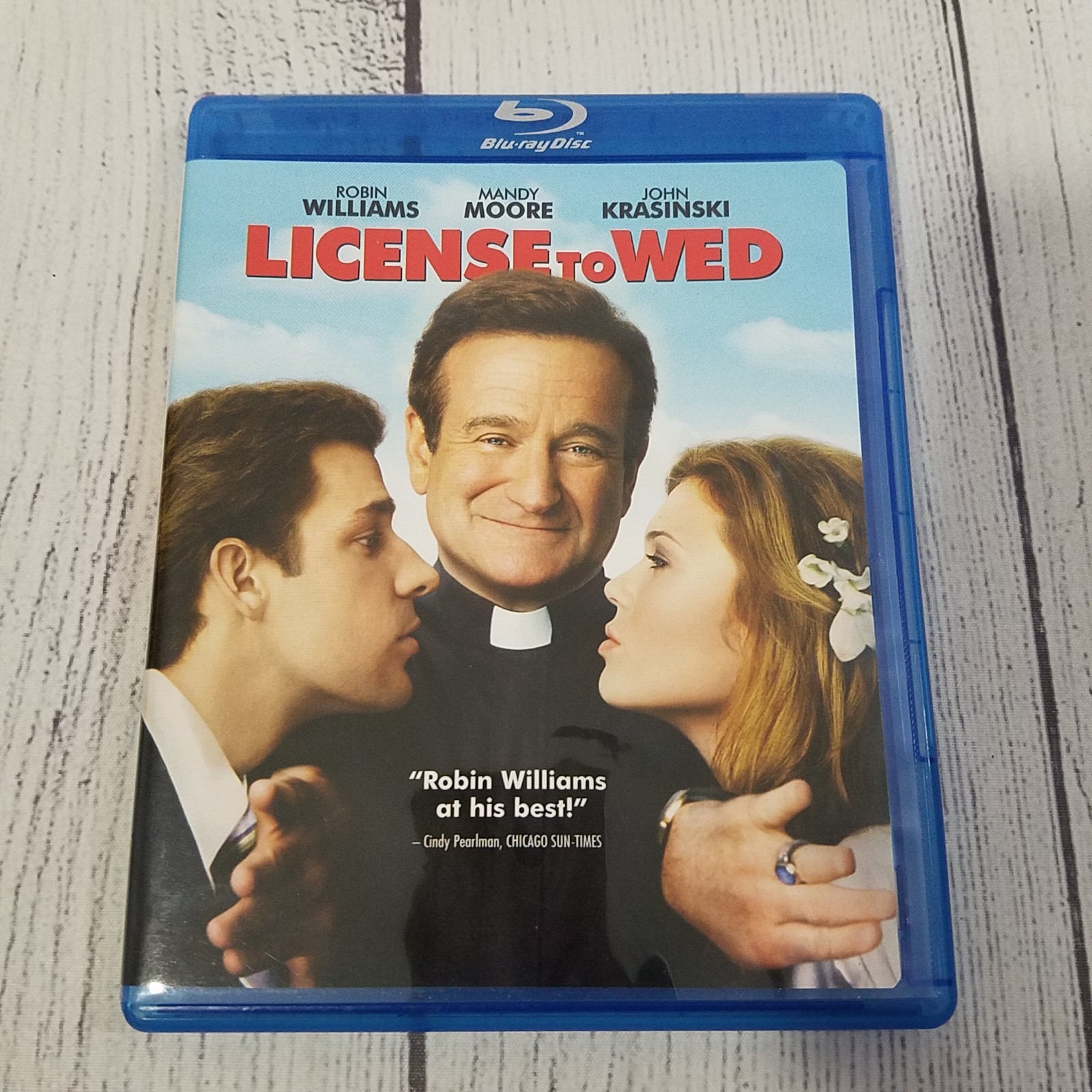 License to Wed (Blu-ray, 2007) Robin Williams Mandy Moore John Krasinski