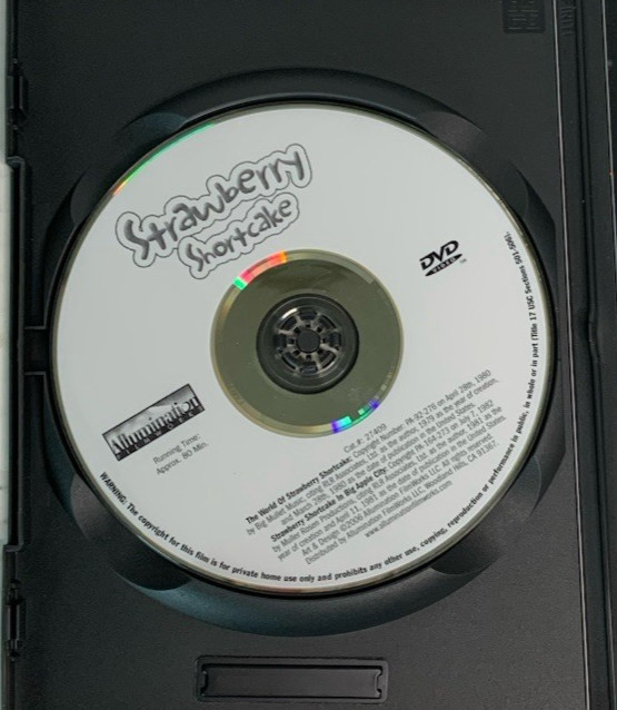 Strawberry Shortcake (2006 DVD) Her Very First Adventures, Allumination