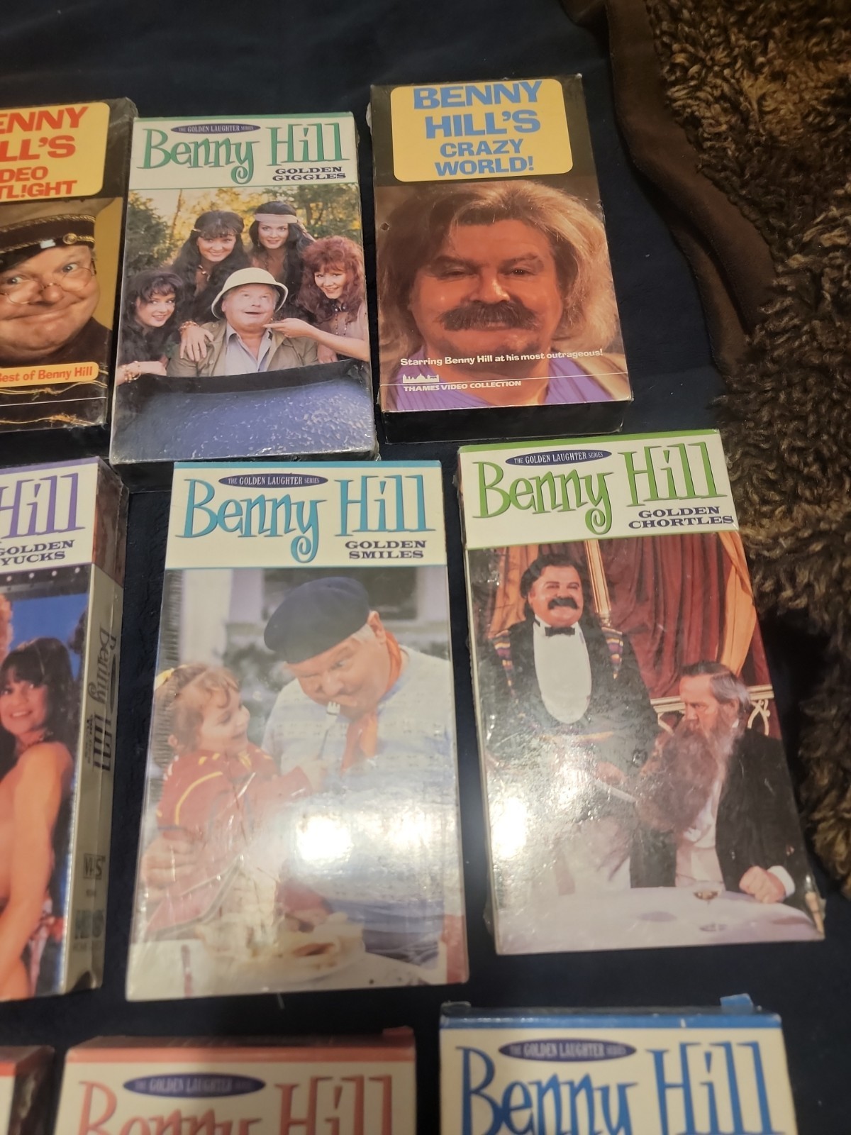 The Complete Life Time Benny Hill Shows VHS Collection (Lot of 17)