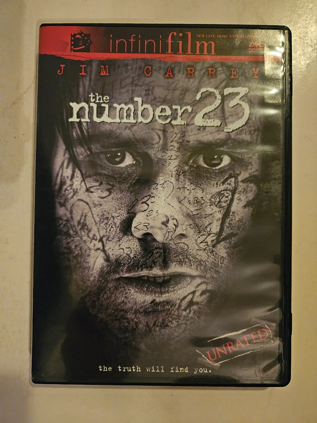 The Number 23 (DVD, 2007 Unrated)