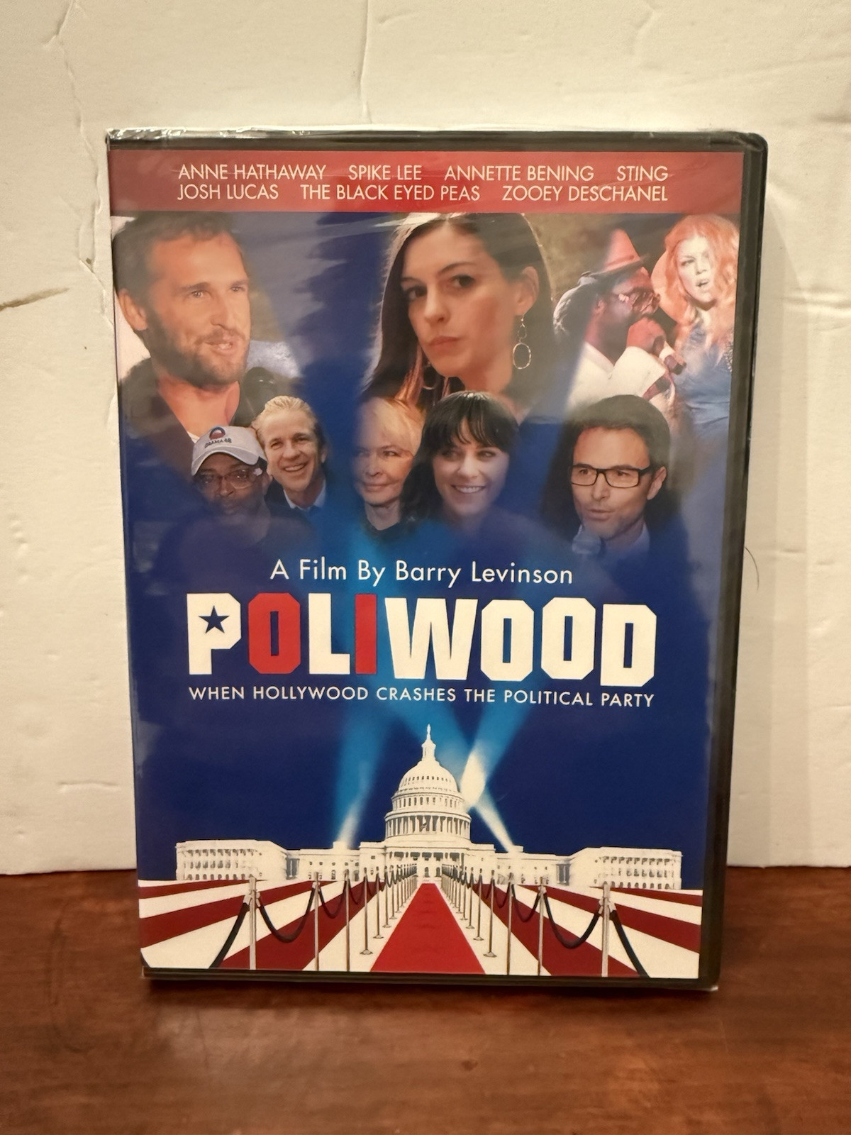 Poliwood (DVD, 2010) Documentary Politics Barry Levinson New Poliwood DVD