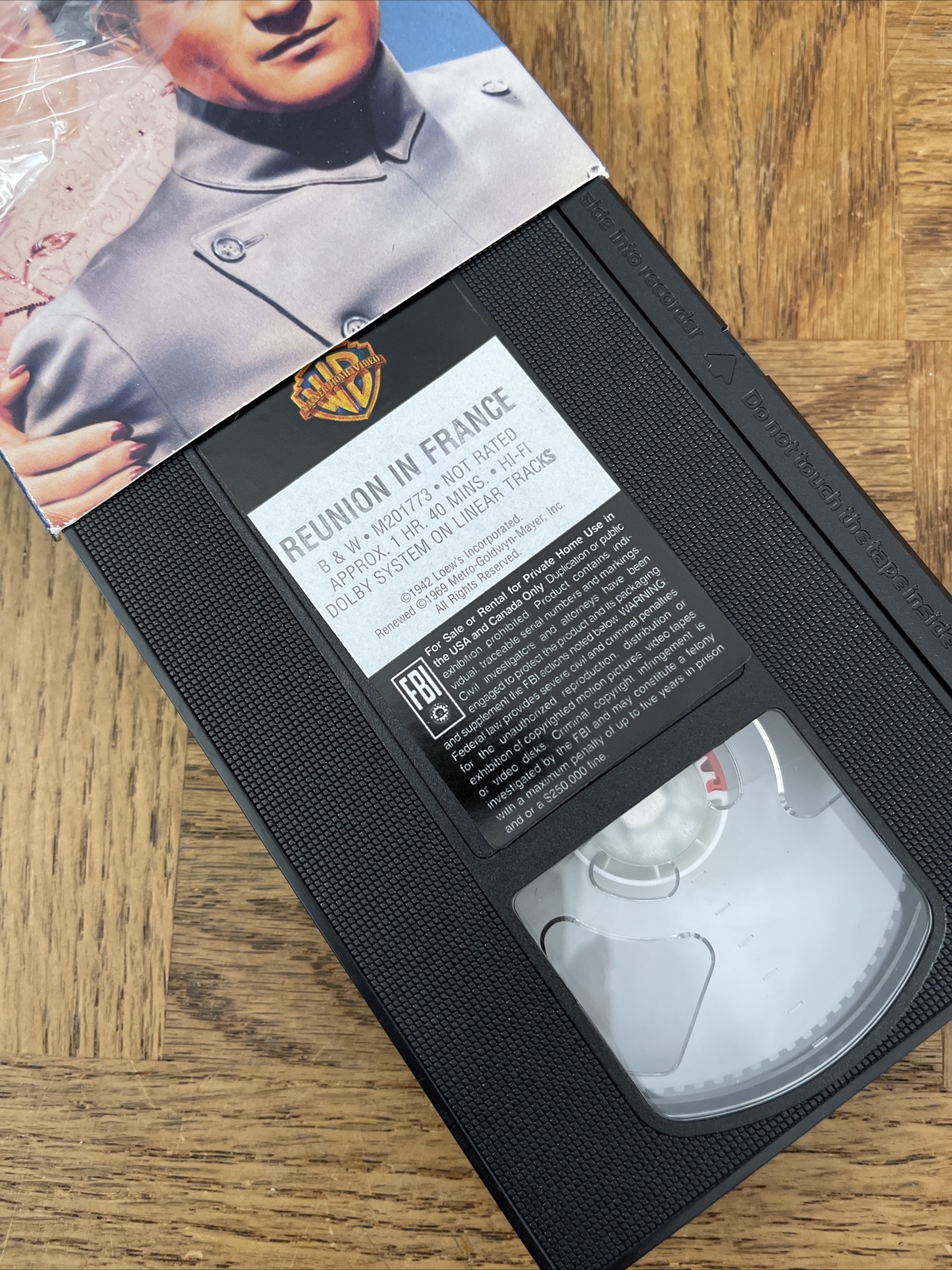 Reunion In France VHS