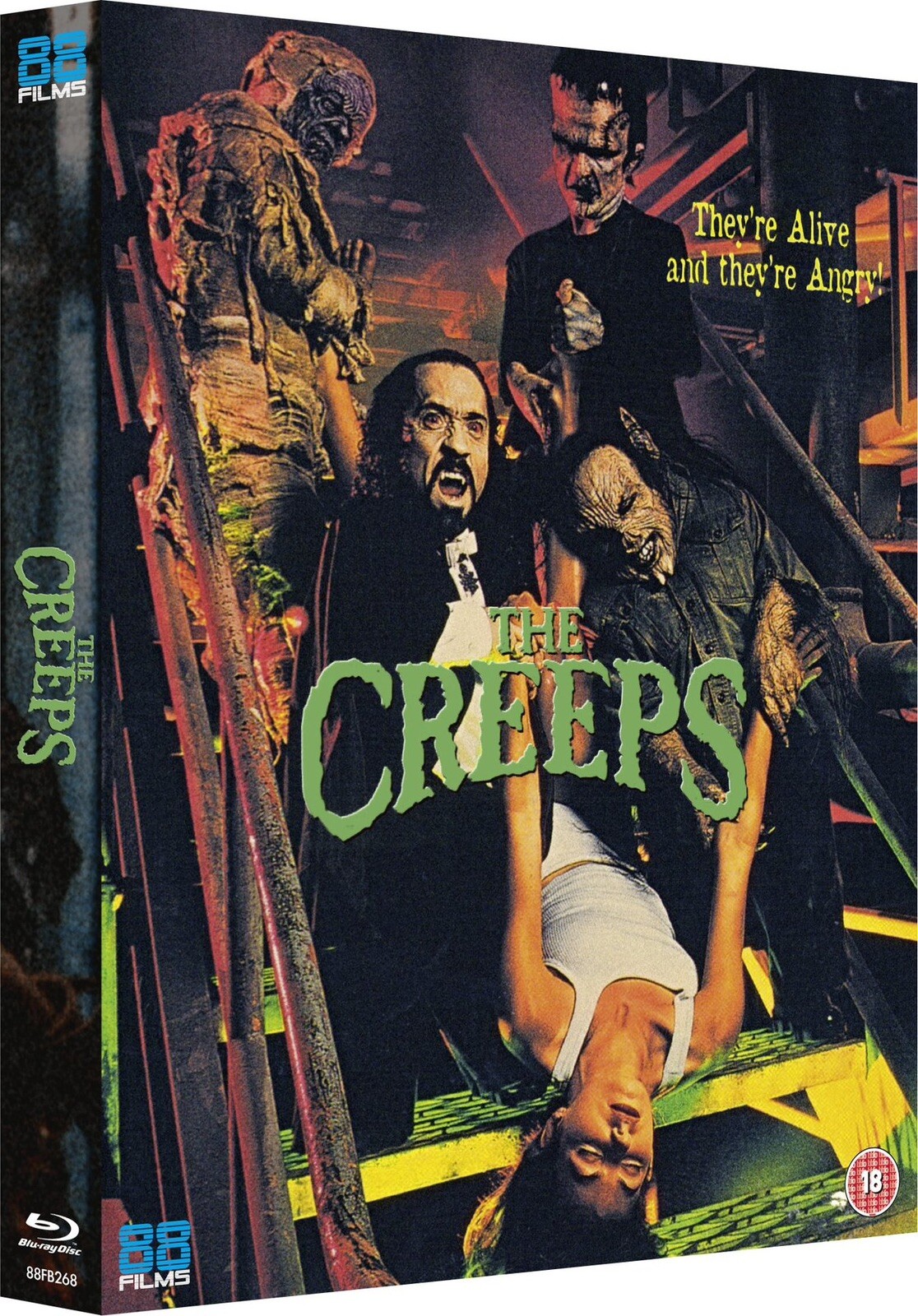 THE CREEPS w/OOP Slip (1997) 88 Films/Full Moon – REGION B Blu-ray – NEW!